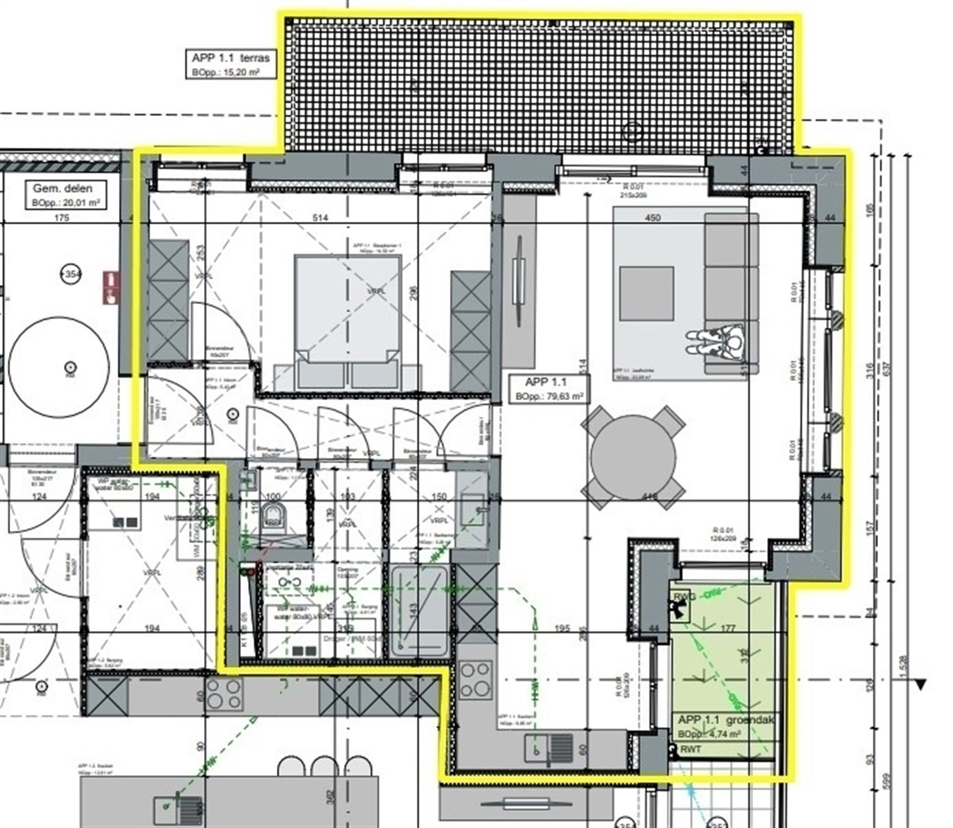 Karaktervol nieuwbouw appartement met groot terras foto 4