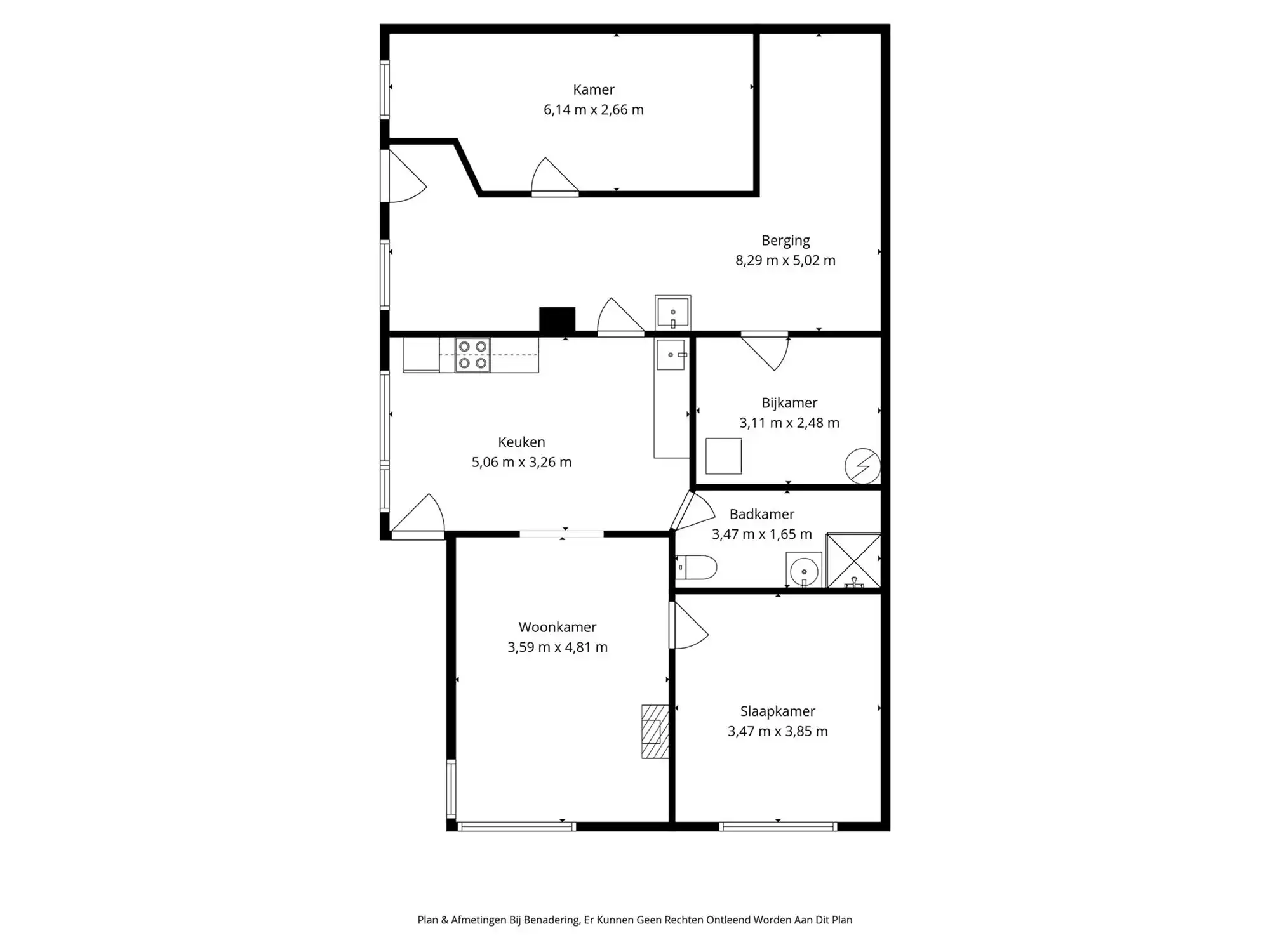 Grondig te renoveren, gelijkvloerse woning te Beerzel. foto 15