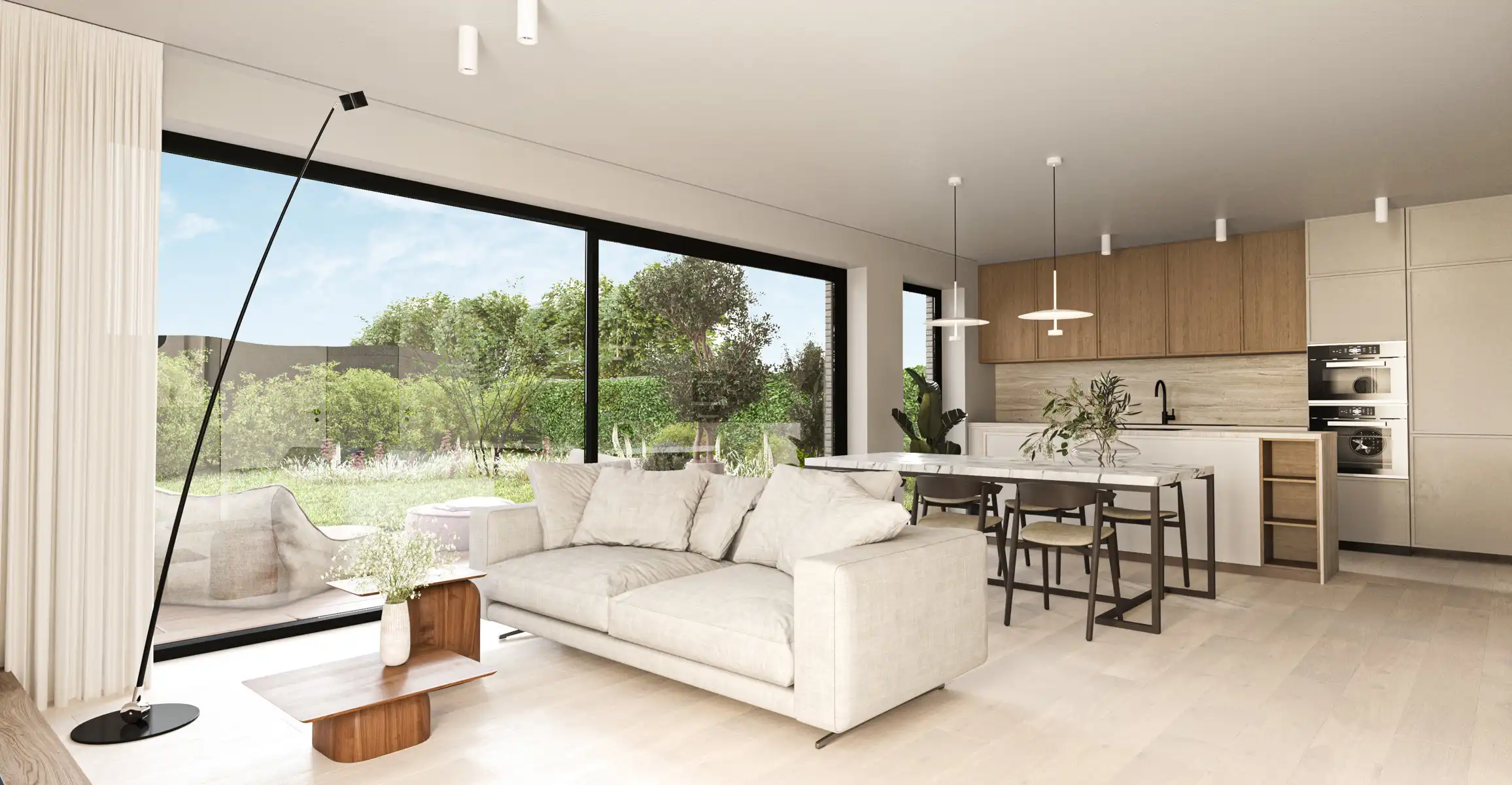 Gelijkvloers appartement met tuintje foto 6