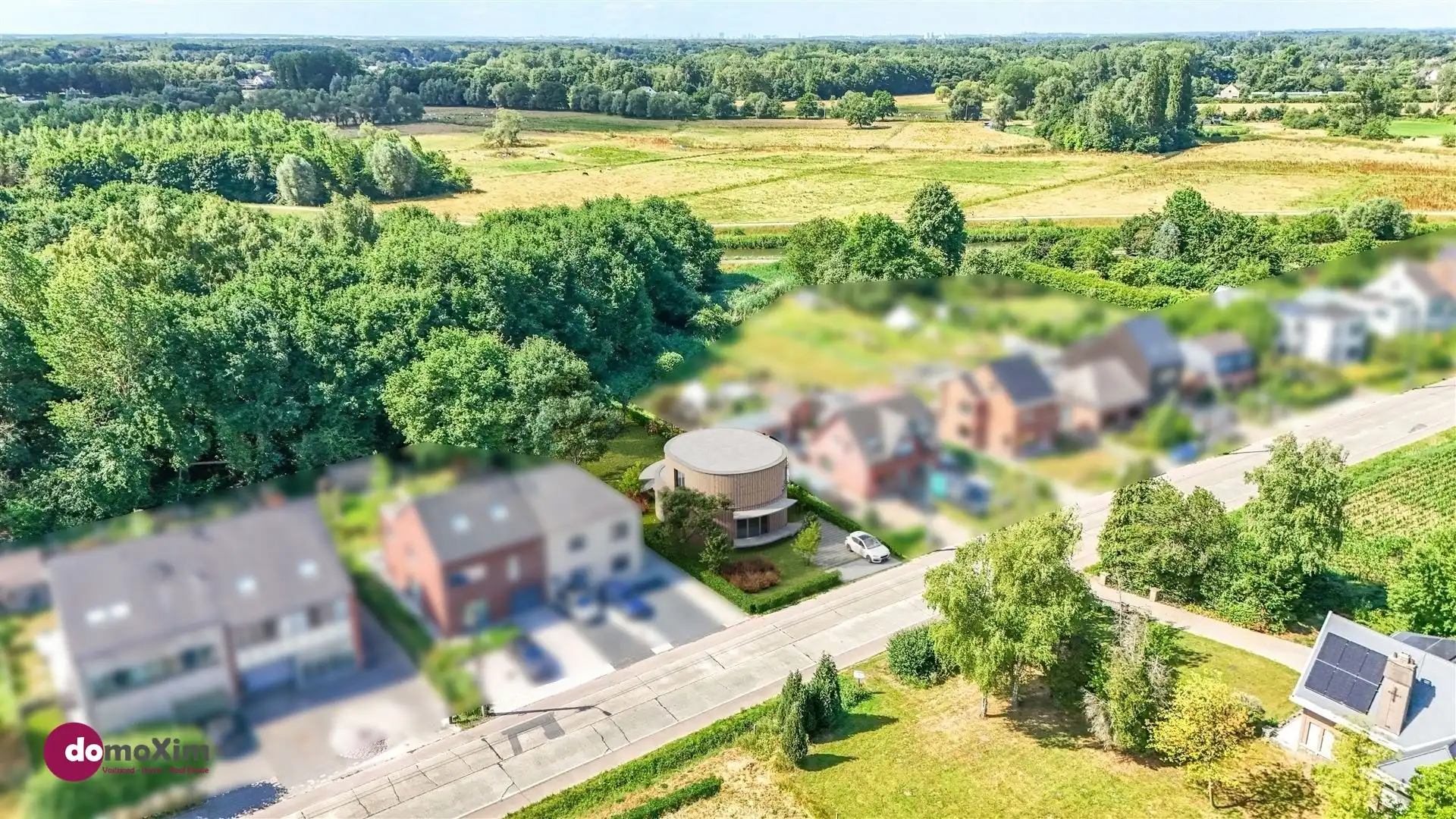 Exclusieve circulaire villa nabij de Dijle foto 2