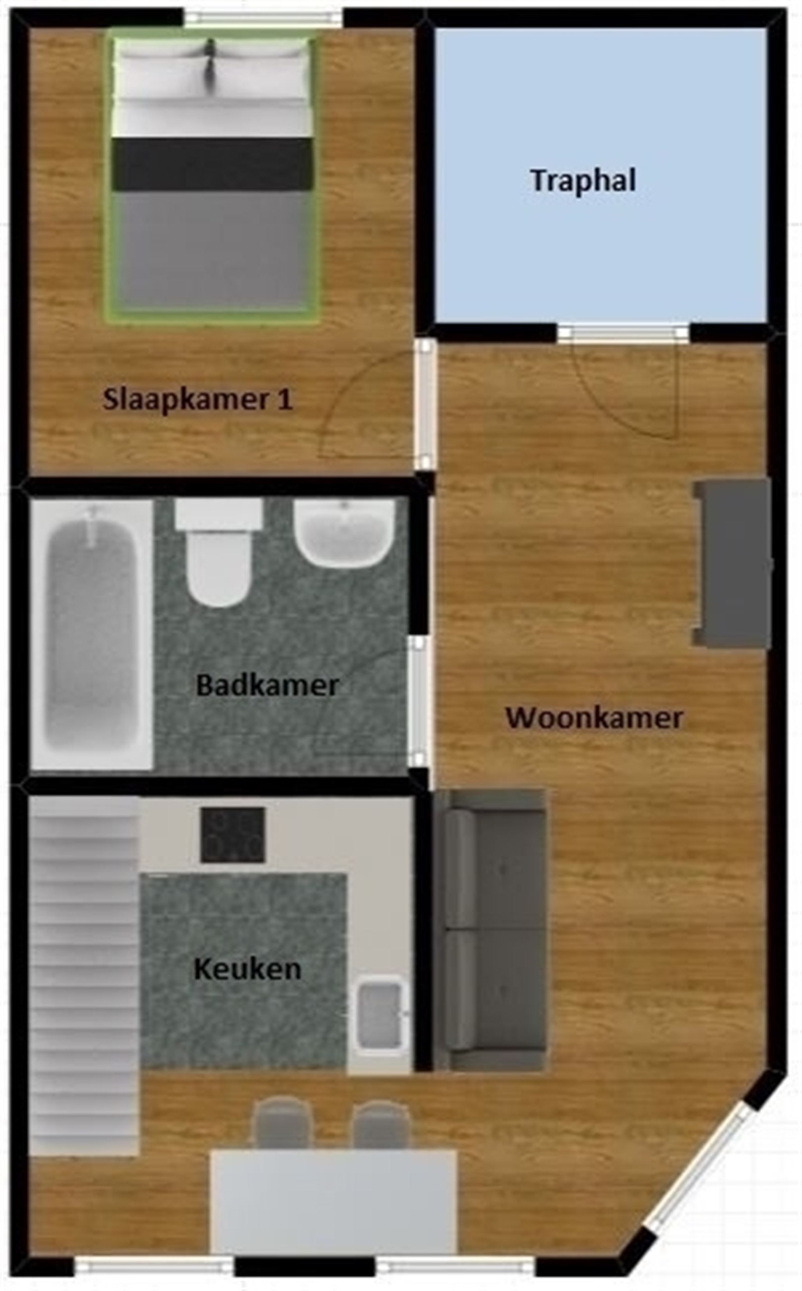 Appartement aan de Ankerrui foto 9