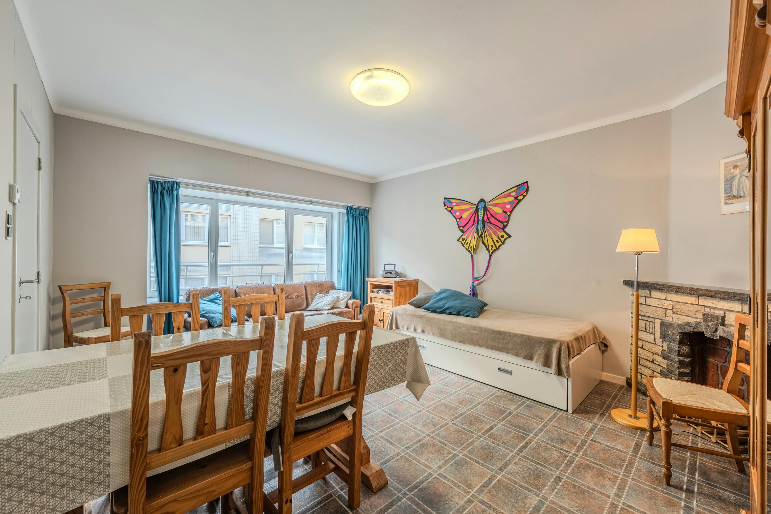 1-slaapkamer appartement met zijdelings zeezicht te Mariakerke foto 12