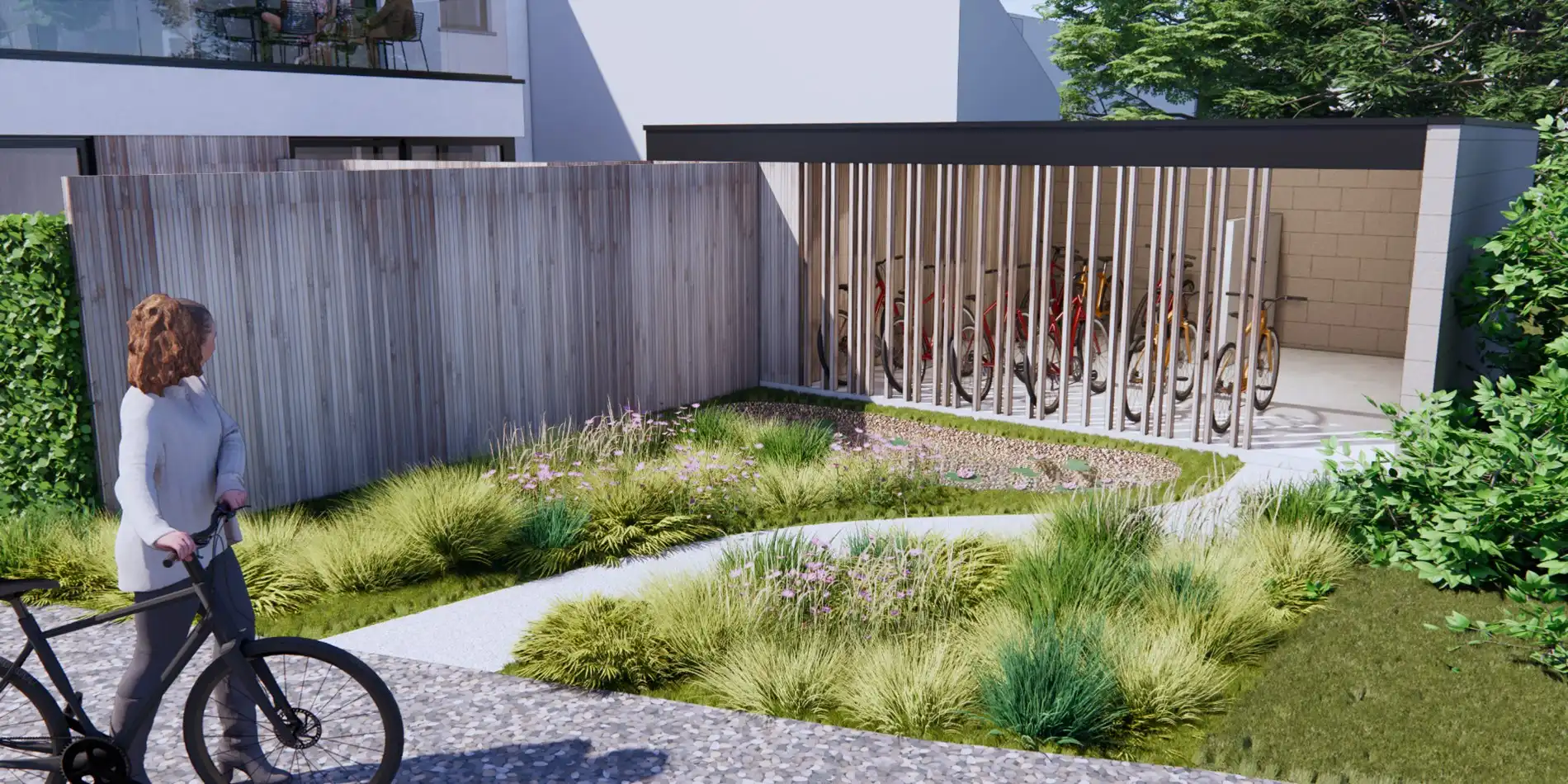 Modern en ruim appartement met 2 slaapkamers, zolderruimte en groot terras. foto 11