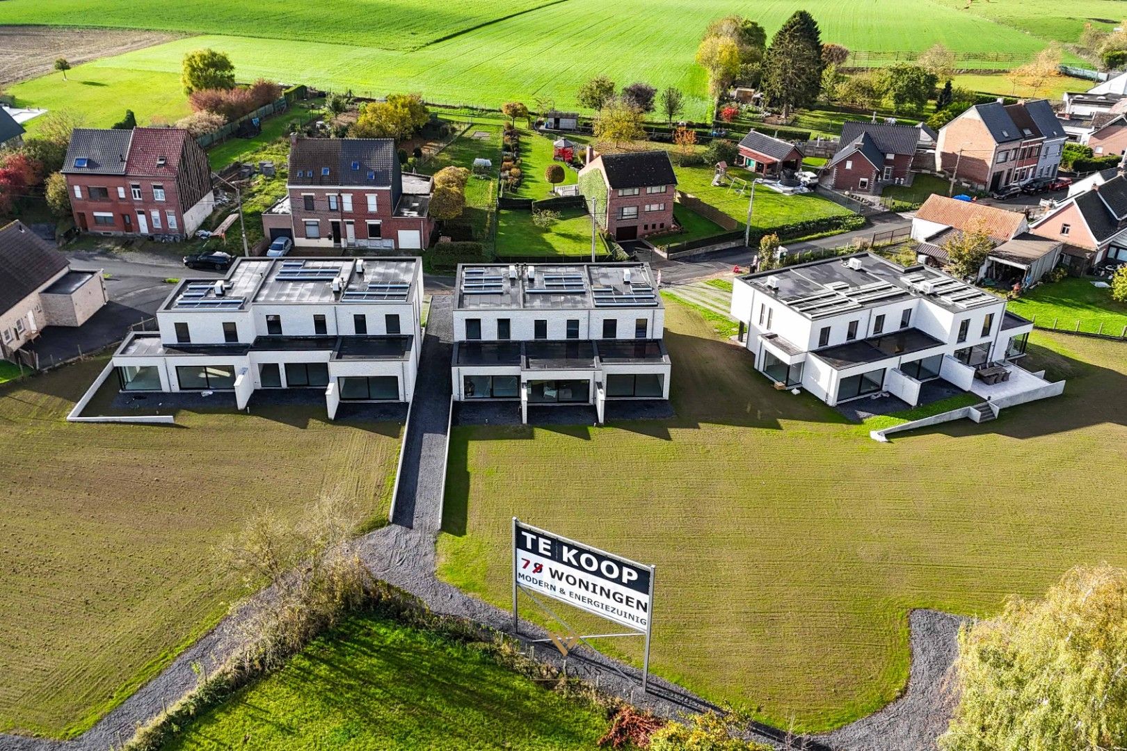 Nieuwbouw woningen aan de boskant van Ronse foto 24