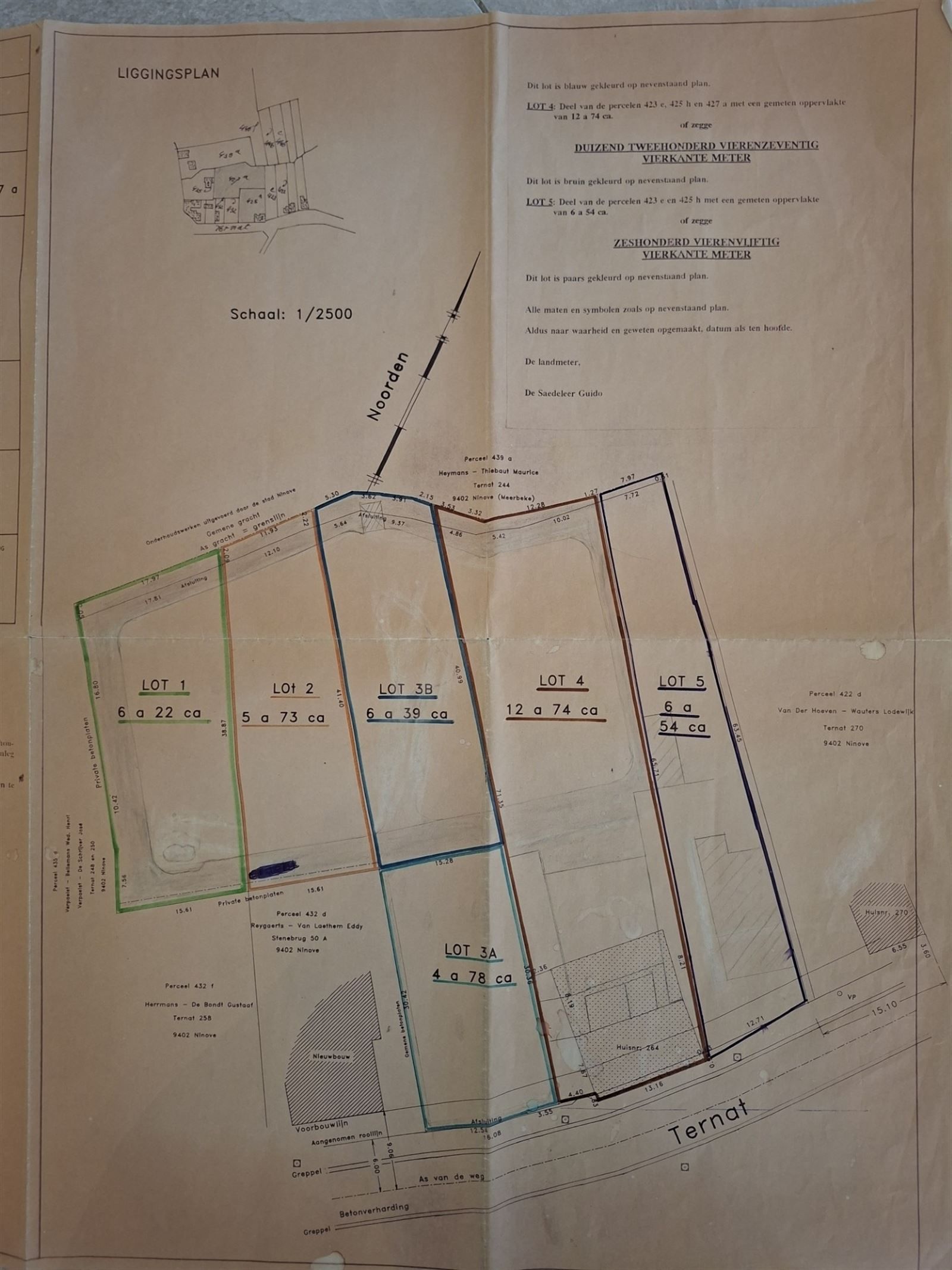 Bouwgrond open bebouwing op 11are18 (ZW) foto {{pictureIndex}}