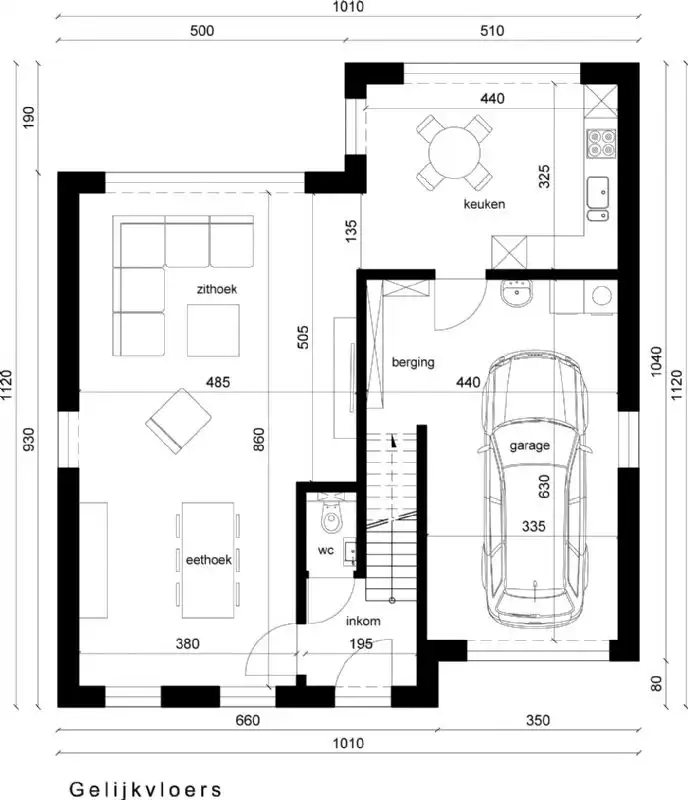Nieuw te bouwen alleenstaande woning met vrije keuze van architectuur te Roeselare. foto 4