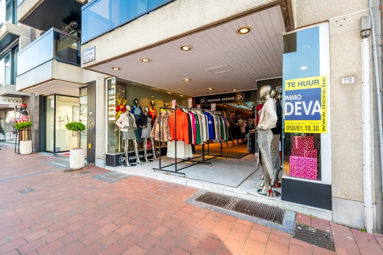 Commerciële ruimte te huur Lippenslaan 316 - - 8300 Knokke