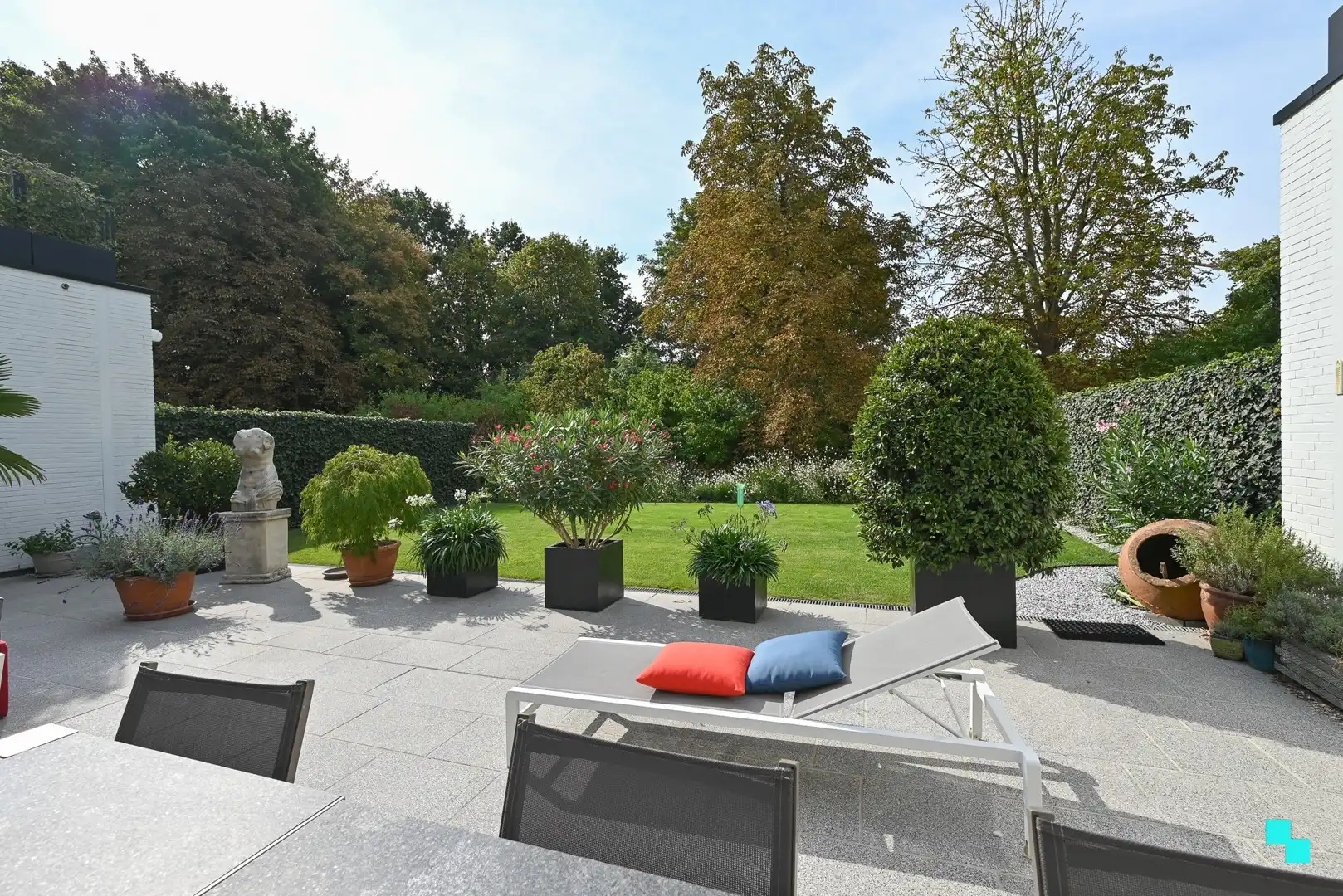 Uitzonderlijk hoogwaardig afgewerkt gelijkvloers appartement langs de Mandel foto 10