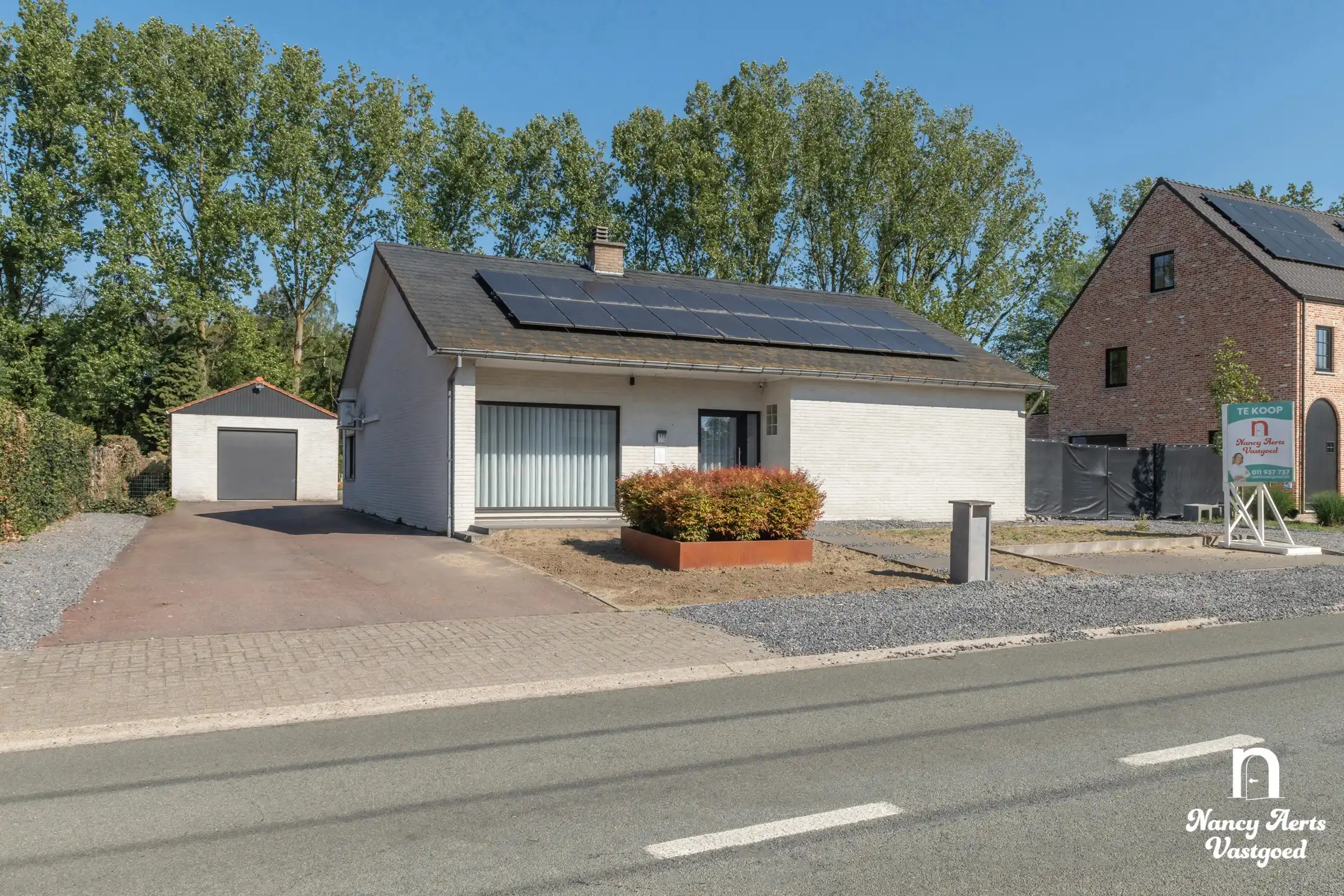 Hoofdfoto van de publicatie: Gelijkvloers wonen in alle rust, op een royaal perceel