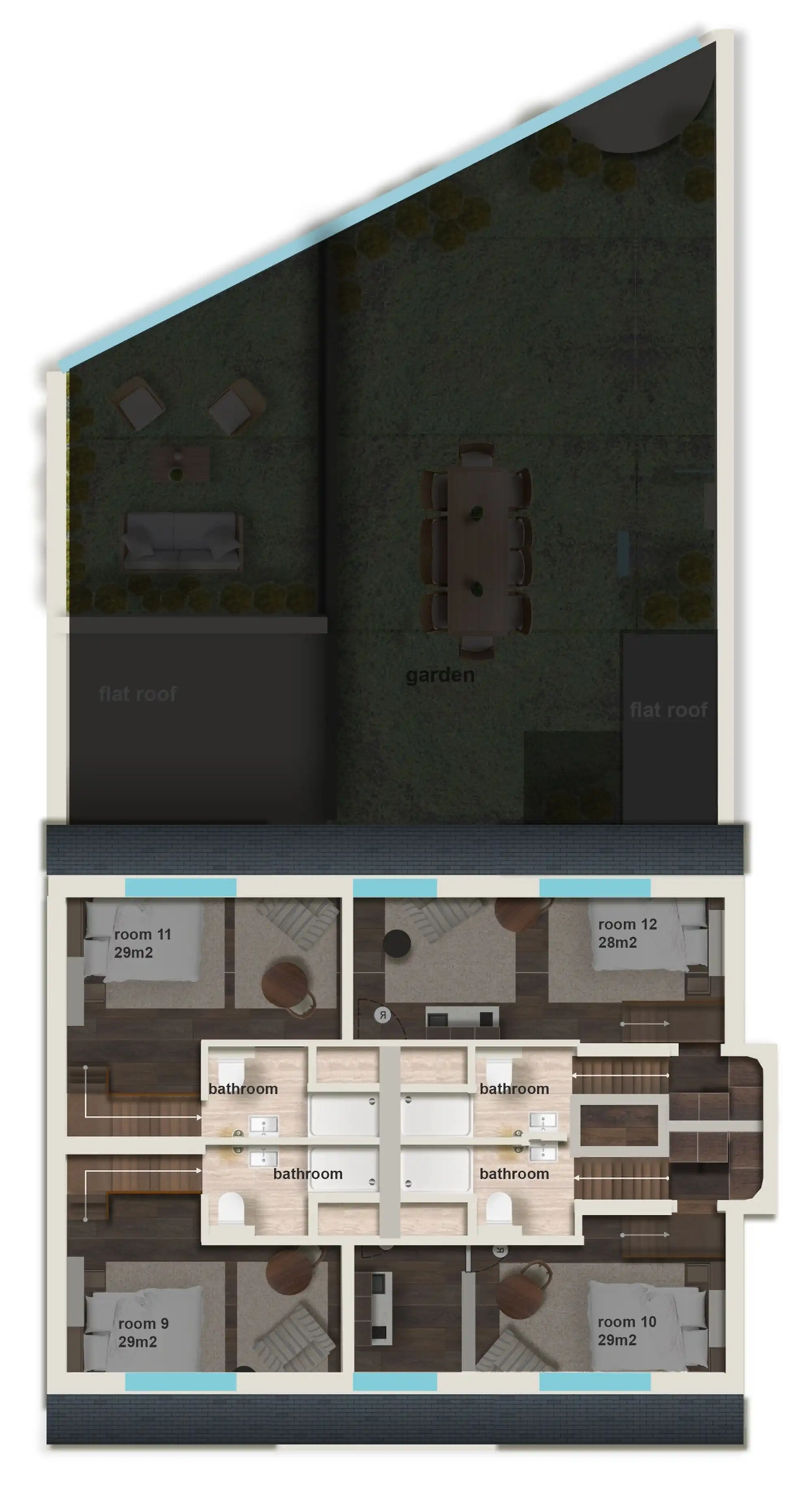 Stijlvolle all-in gemeubelde studio in hartje Antwerpen foto 18