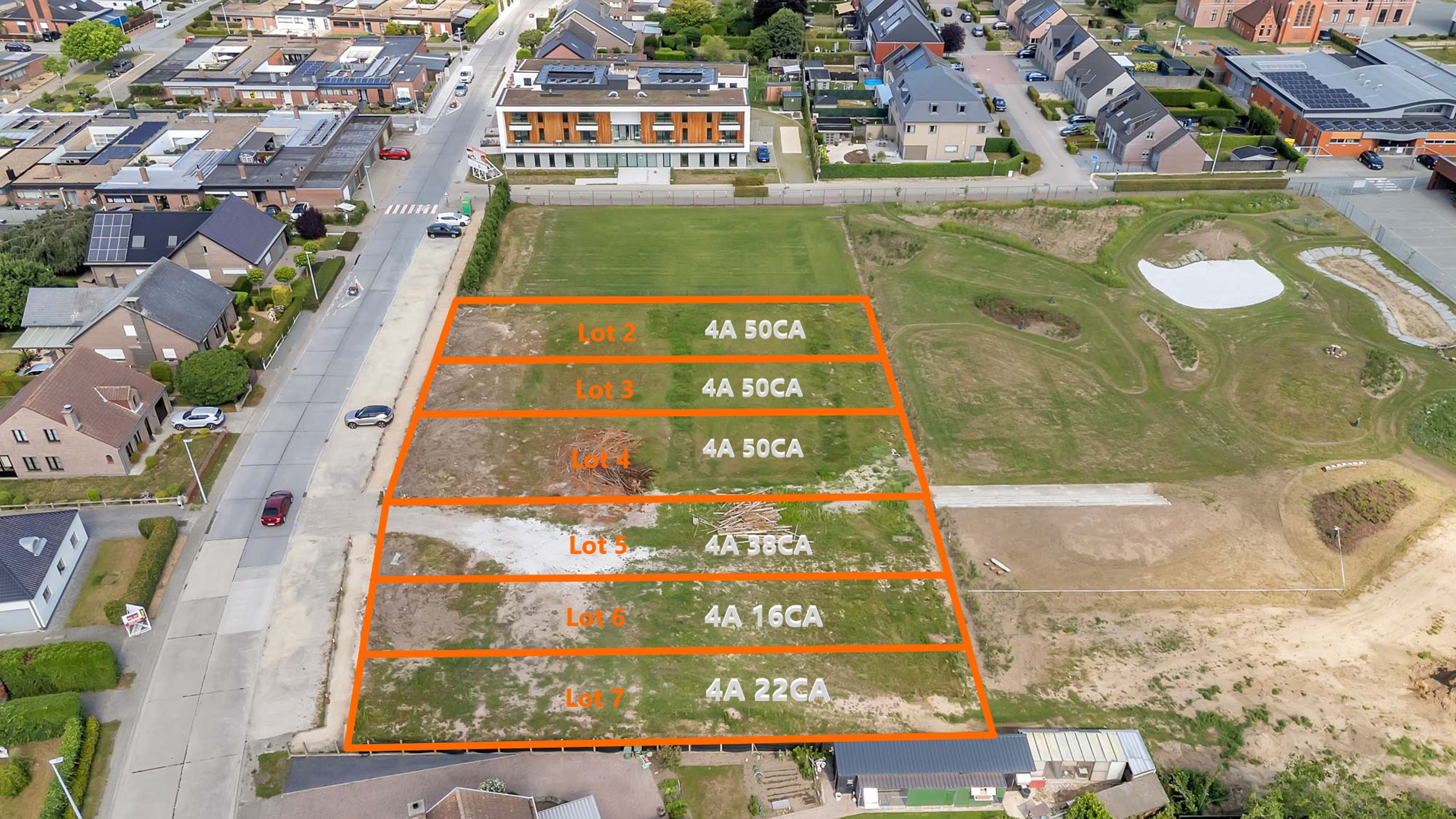 6 bouwgronden / projectgrond te koop in Wichelen foto {{pictureIndex}}