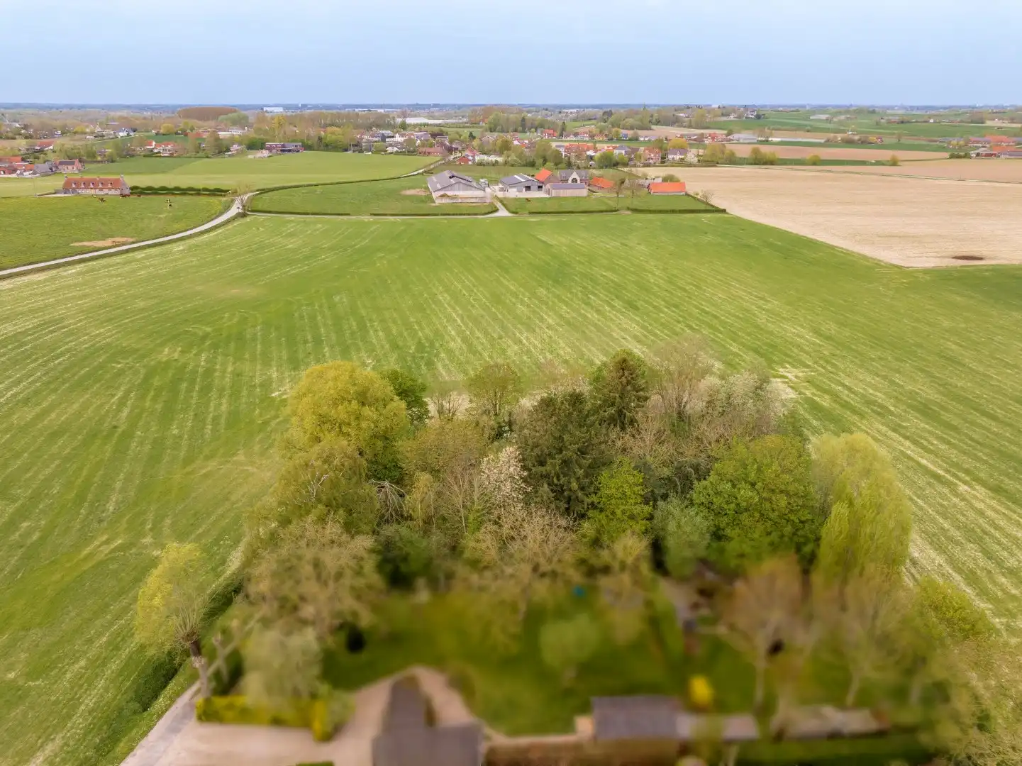 Charmant gelegen eigendom op een perceel van 2.390 m² te koop in het landelijke Rollegem foto 3