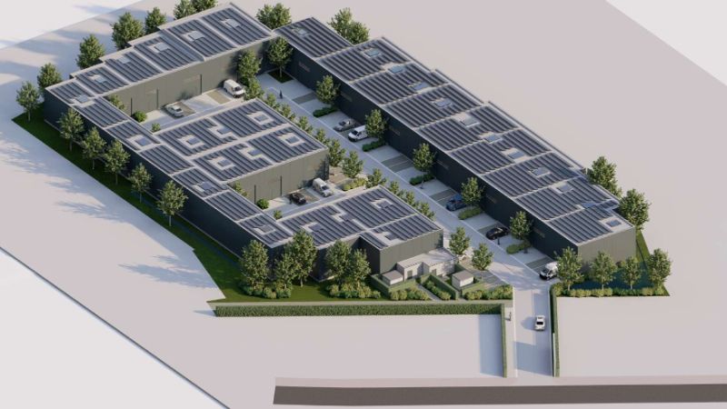 Nieuwbouwloods in Roeselare foto 4