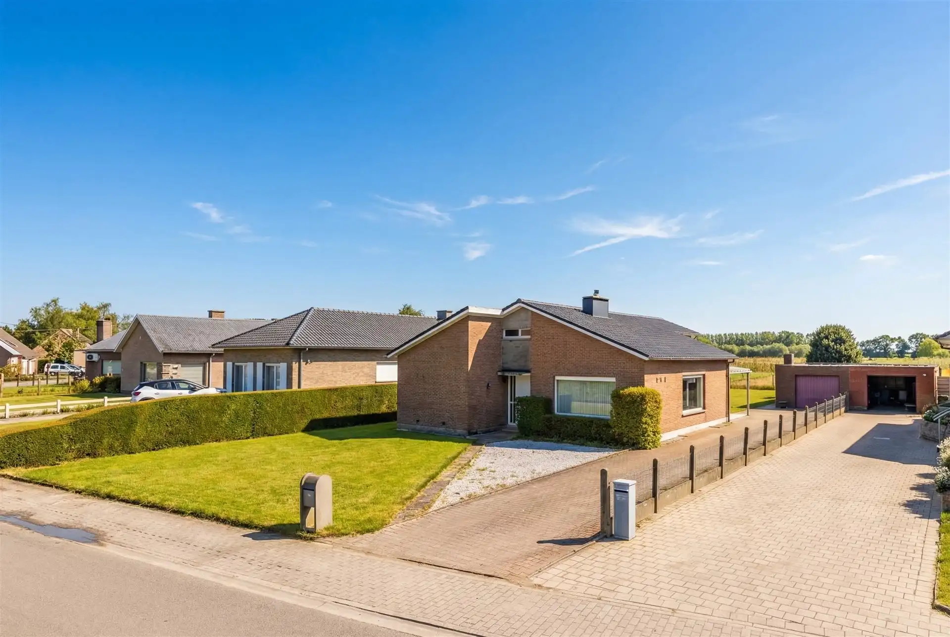 Charmante bungalow met landelijk uitzicht in Schellebelle foto 2