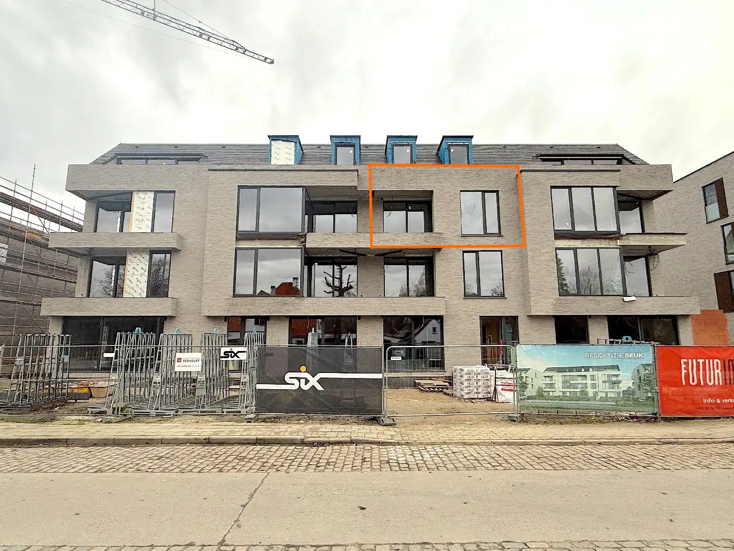 Nieuwbouwappartement met garage te Sint-Michiels foto 8