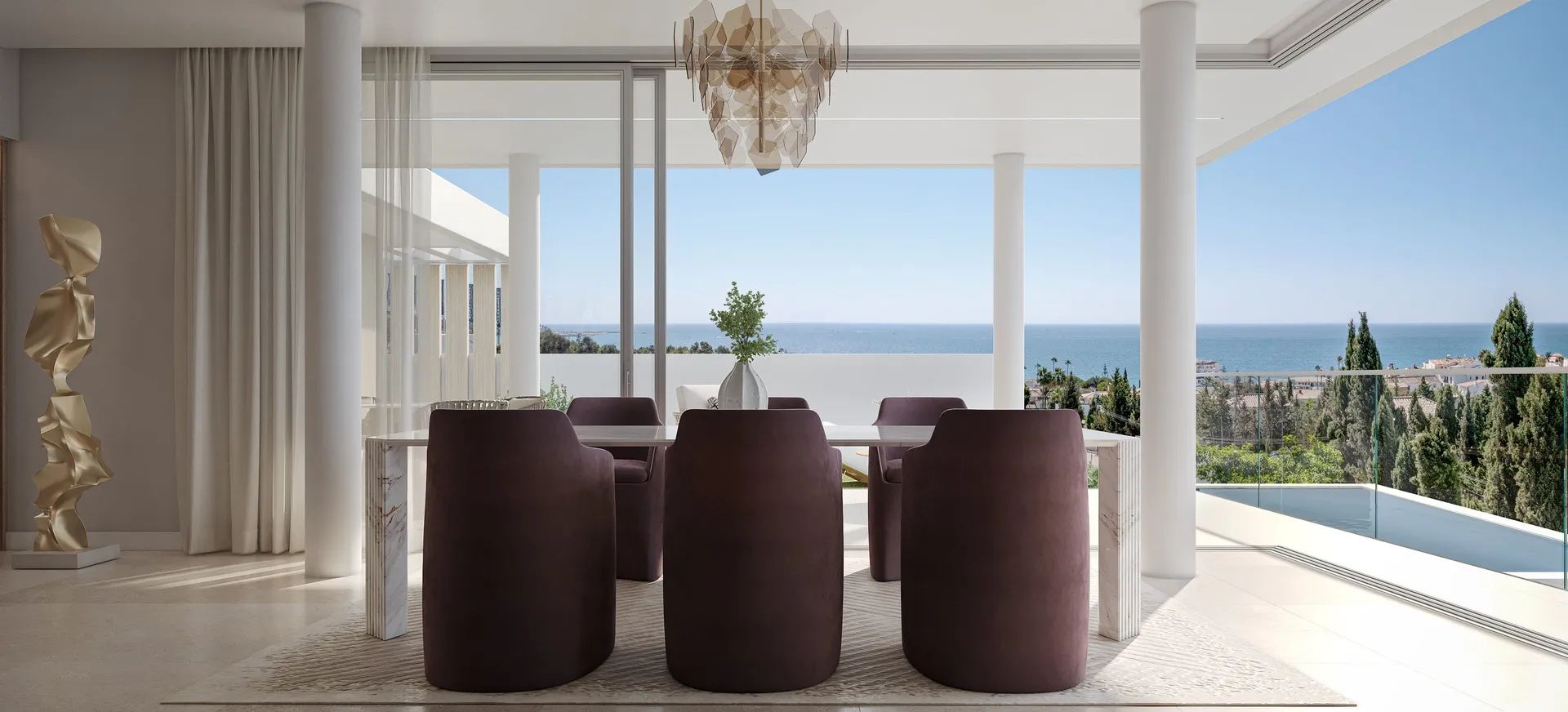 Unieke luxe villa's aan de Costa del Sol: luxe, privacy en panoramisch zicht nabij het strand foto 6