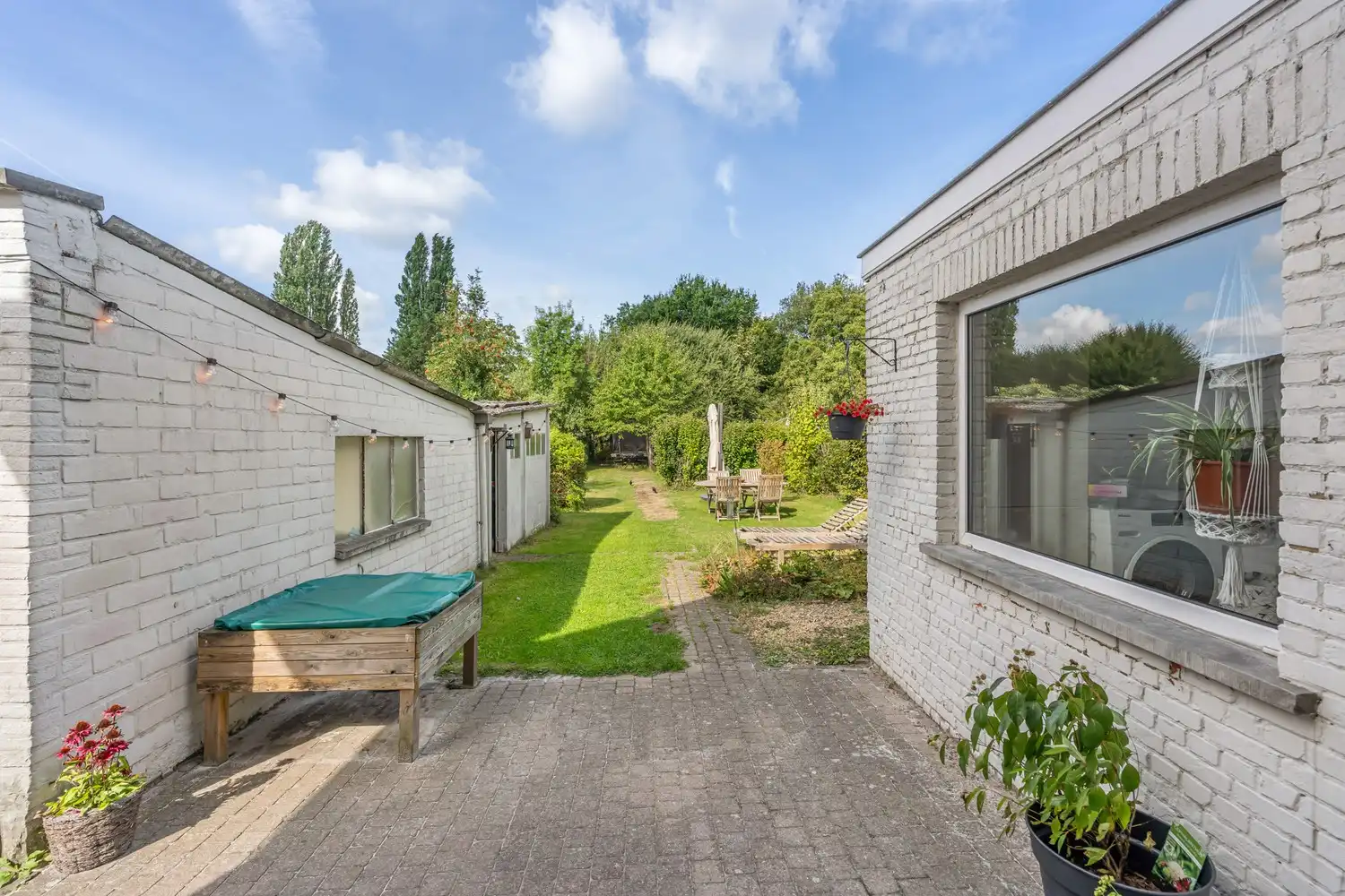 Goed gelegen, vrijstaande en lichtrijke woning met een oprit met een garage, 3 slaapkamers en een diepe tuin te Wilsele! foto 15