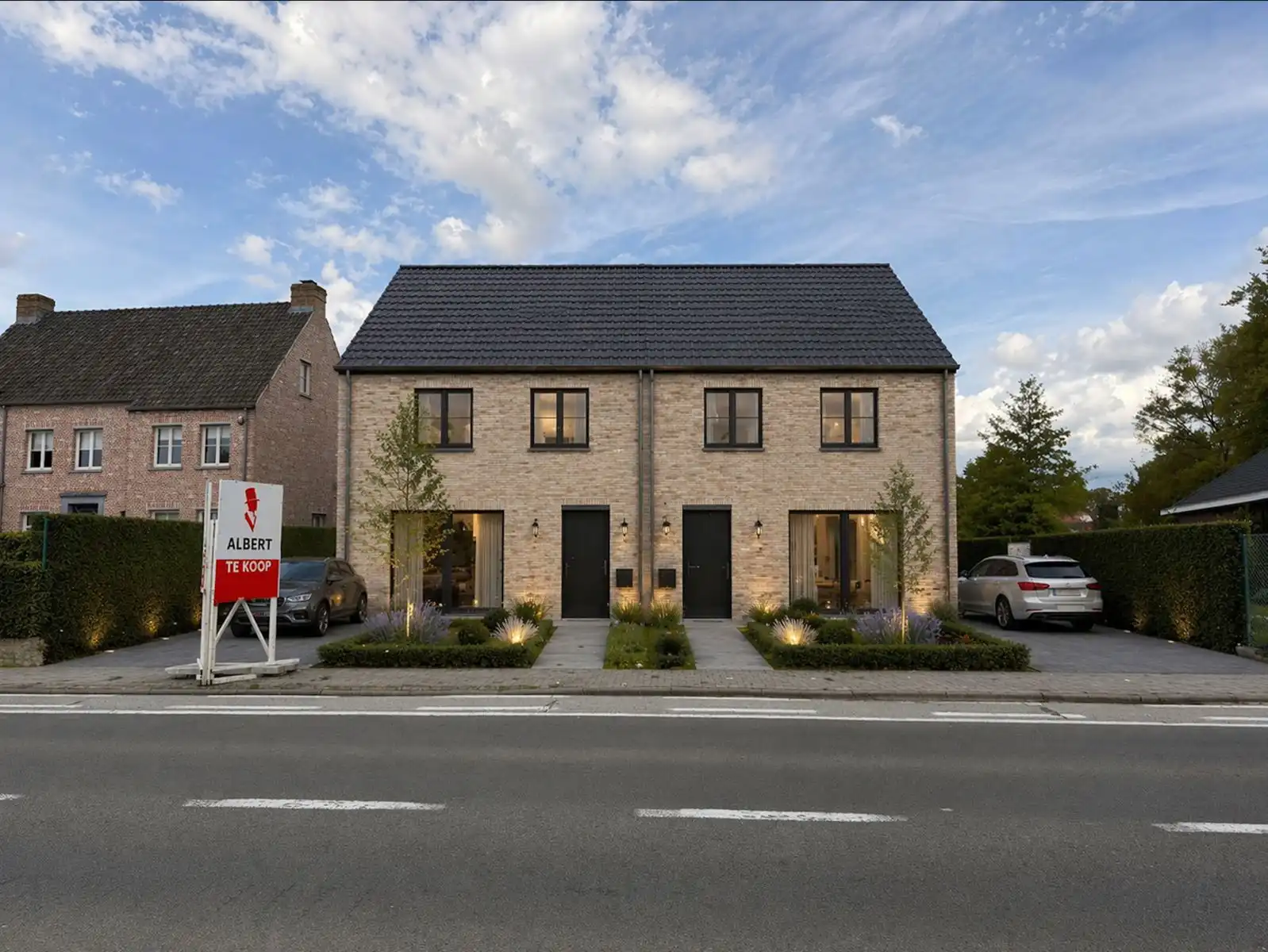 Bouwgrond voor halfopen bebouwing nabij centrum Wetteren foto 2