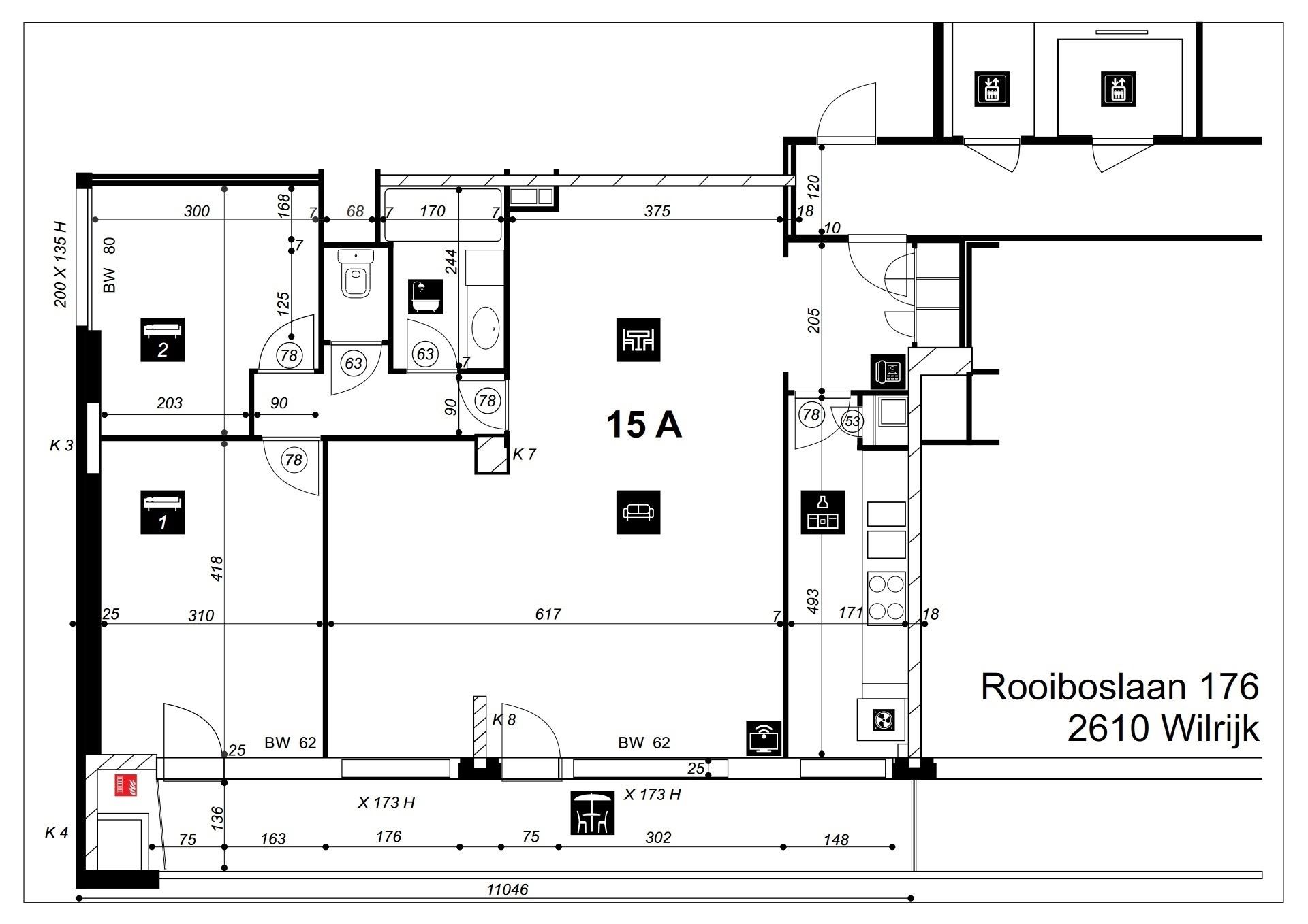 Appartement foto 13