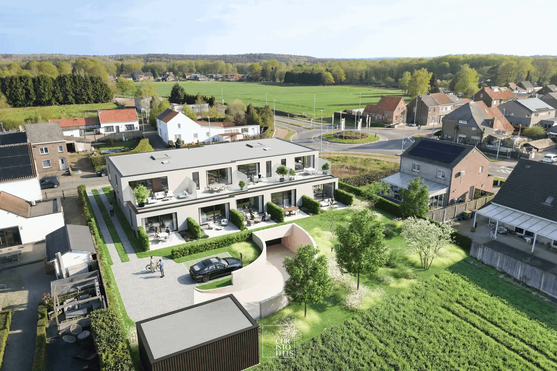 Nieuwbouwappartement (83m²) in kleinschalige residentie te Lanaken! foto 4