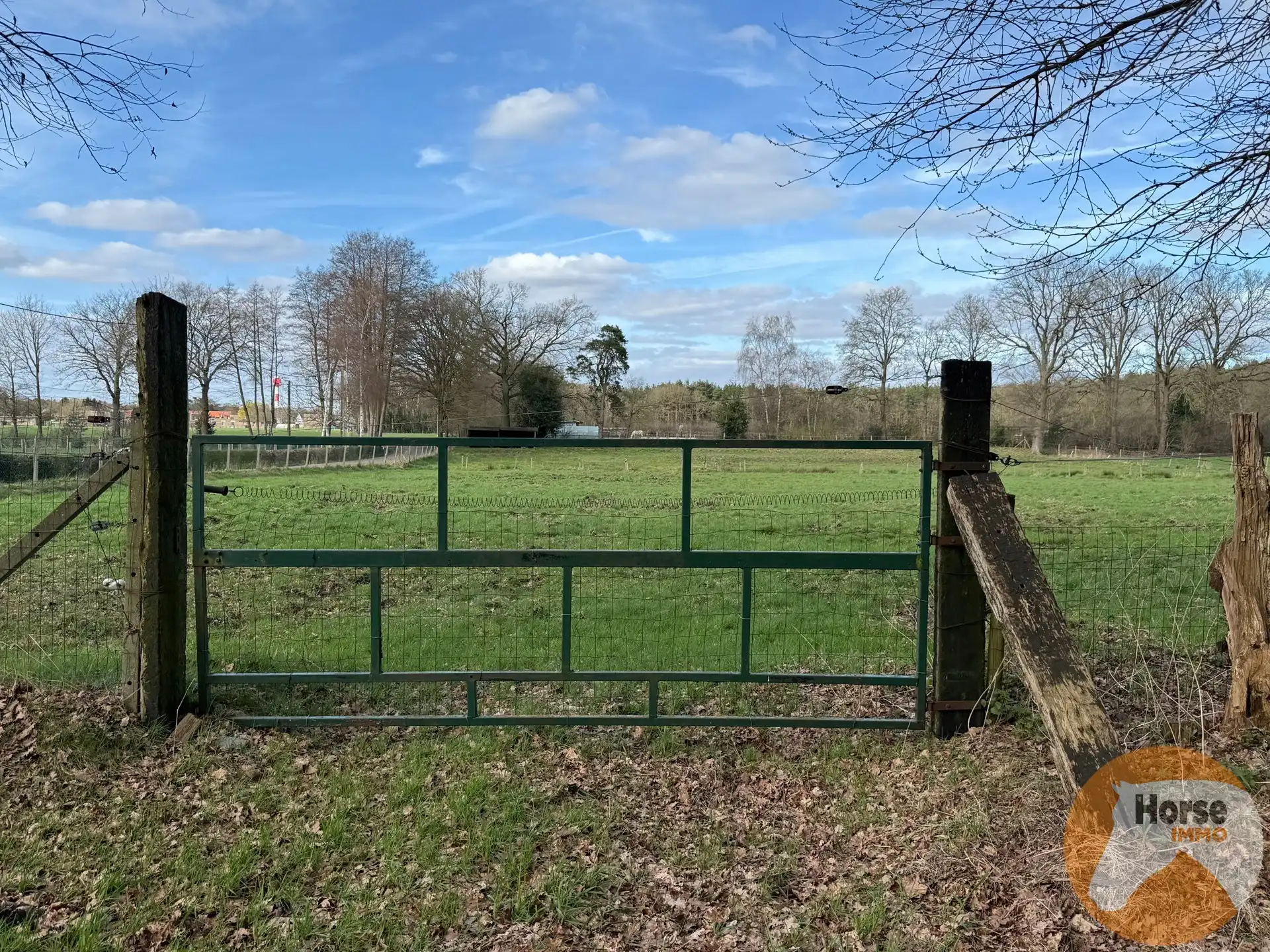 HELCHTEREN - Weiland met schuilstallen nabij ruiterpaden foto {{pictureIndex}}