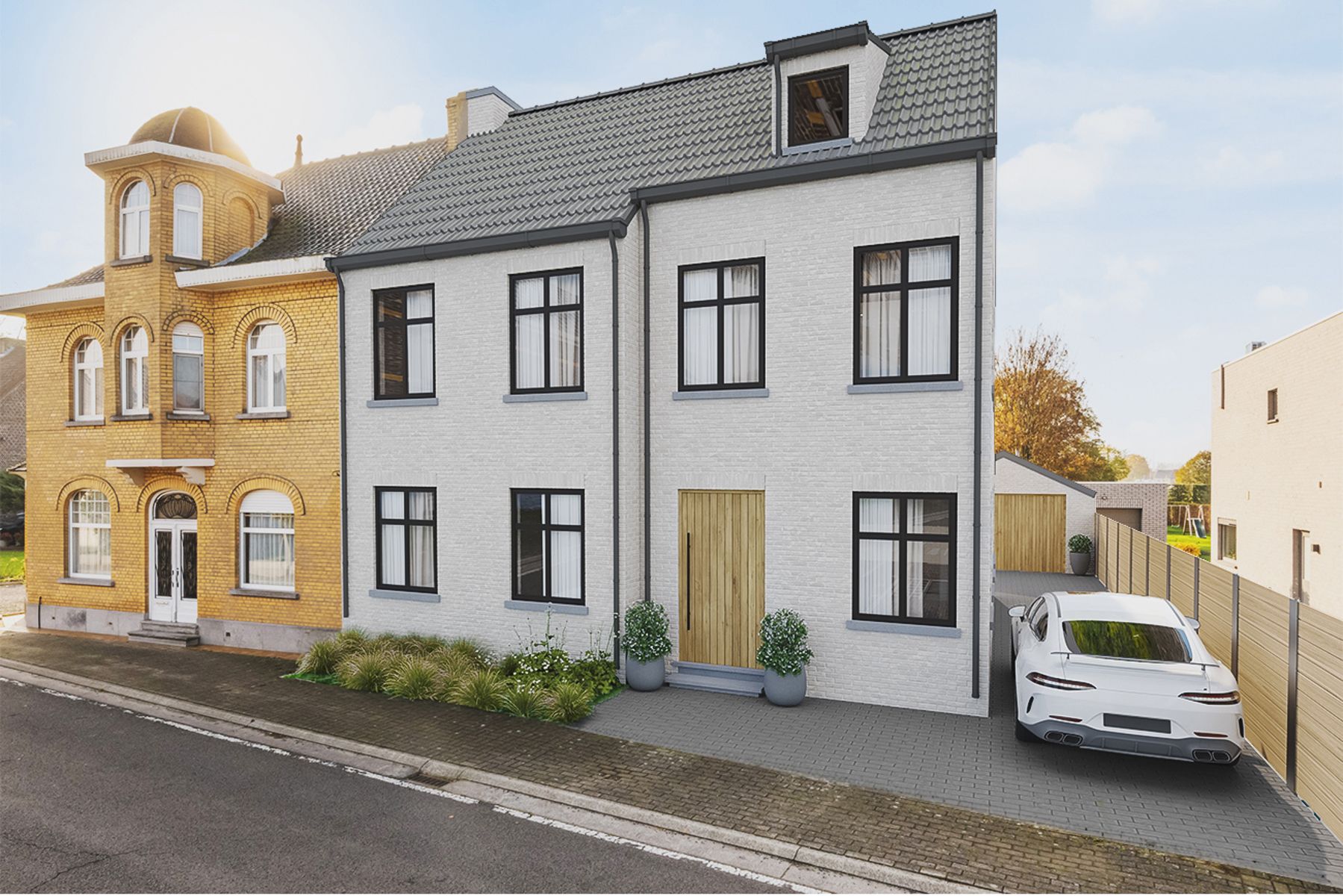 Te renoveren HOB met 4 kamers en grote tuin aan 6% btw! foto {{pictureIndex}}