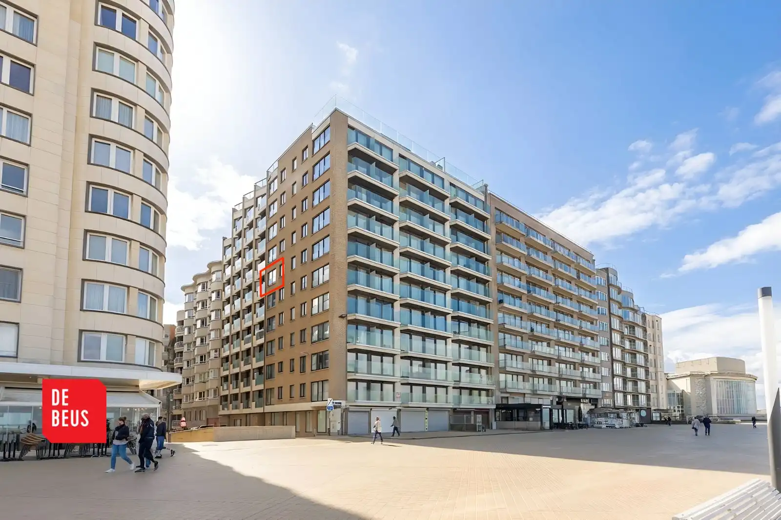 Appartement te huur Hertstraat 40/605 - 8400 Oostende