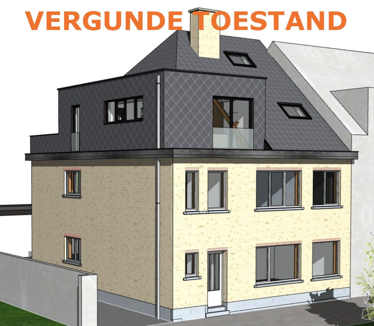 Ruim tweekamerapp. in Bevegem met dubbele garage! foto 16