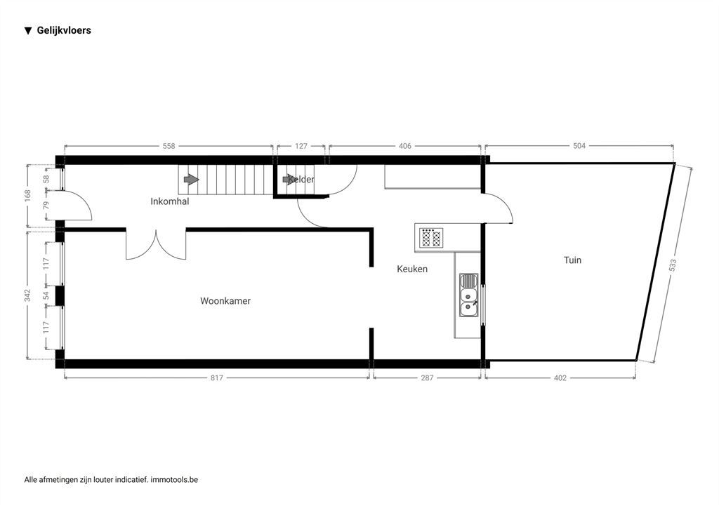 Burgerwoning met 6 slaapkamers, tuintje en grote kelder foto 11