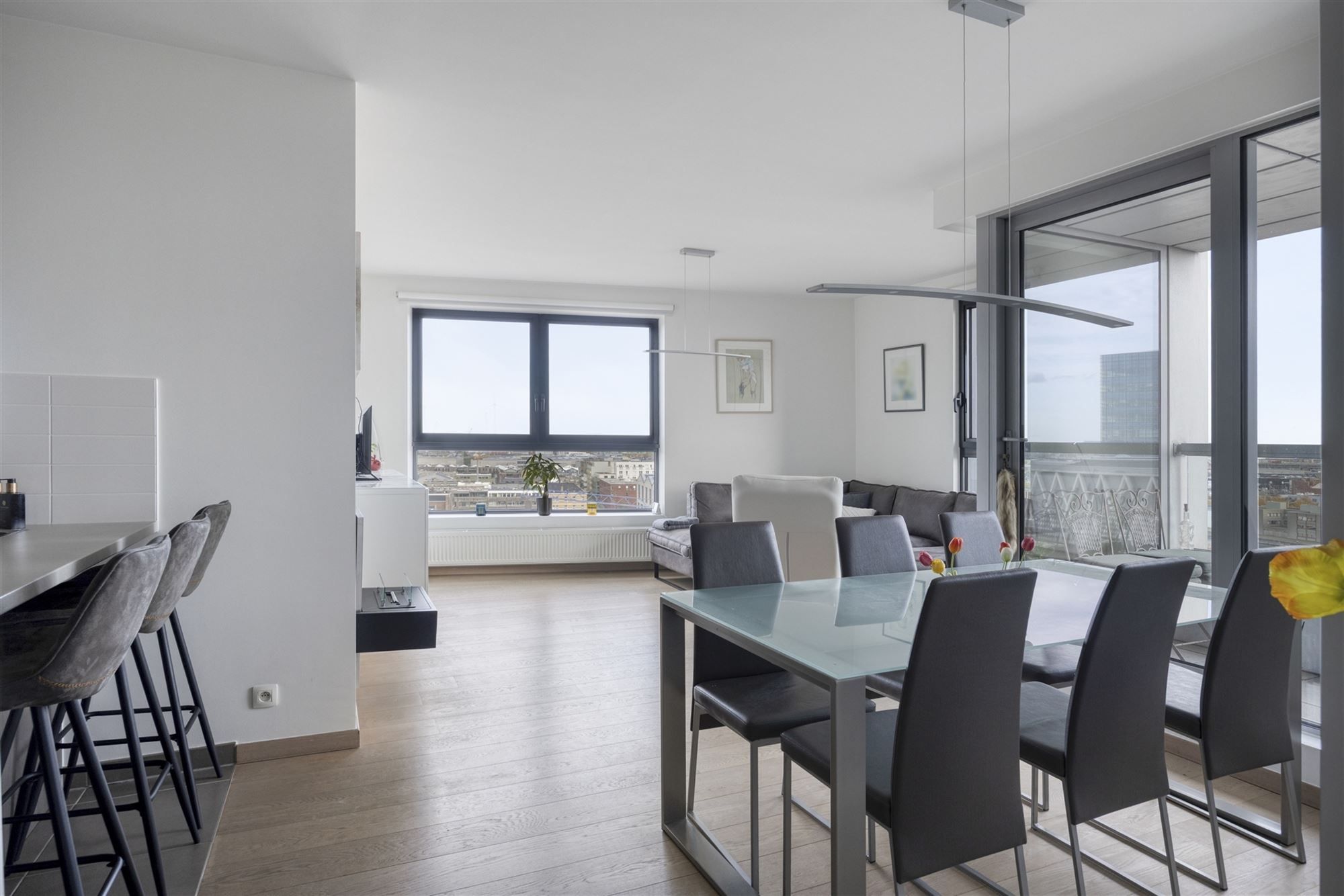 Instapklaar appartement met 2 slpks met terras in centrum Antwerpen foto 5