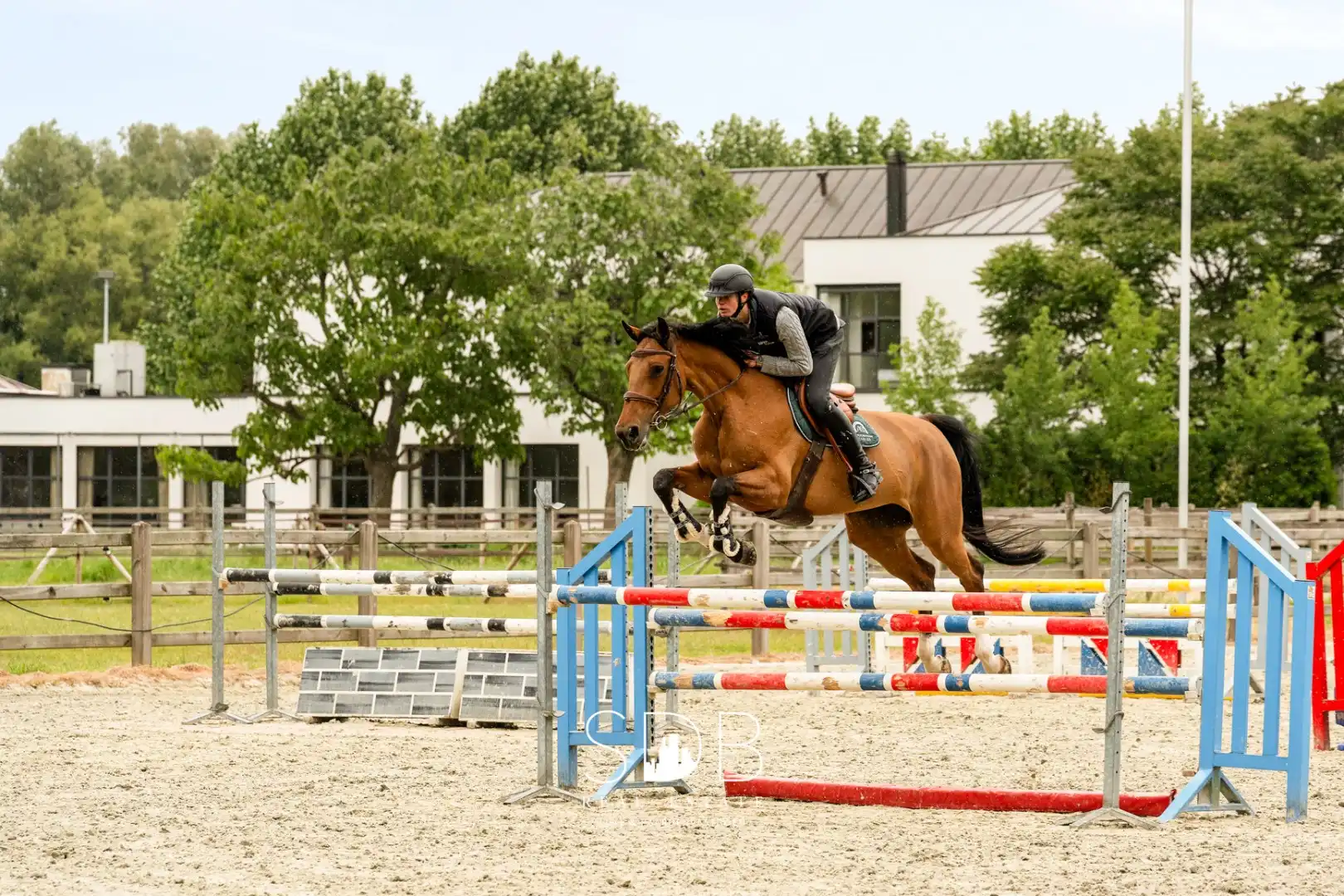 Prachtige villa met hippische accommodatie en graslanden mogelijkheid tot 23 ha foto {{pictureIndex}}