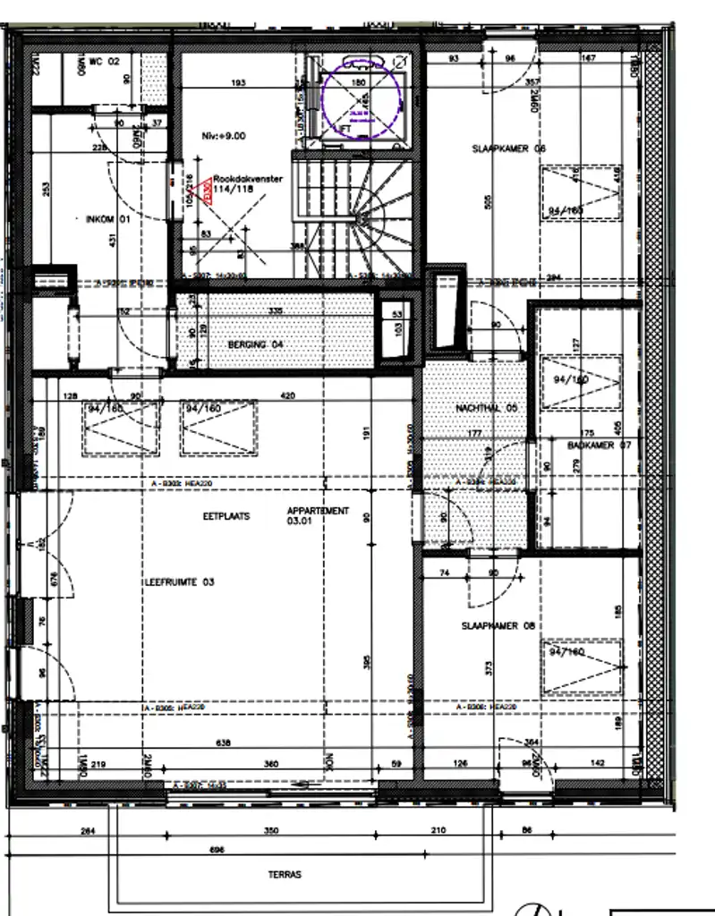 Penthouse met 2 slaapkamers foto 17