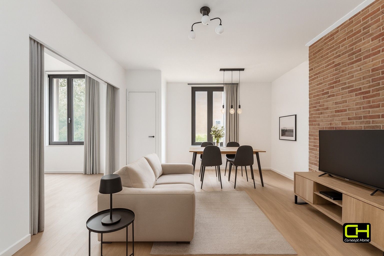 Hoofdfoto van de publicatie: Halfopen bebouwing met twee slaapkamers te koop in Lembeke