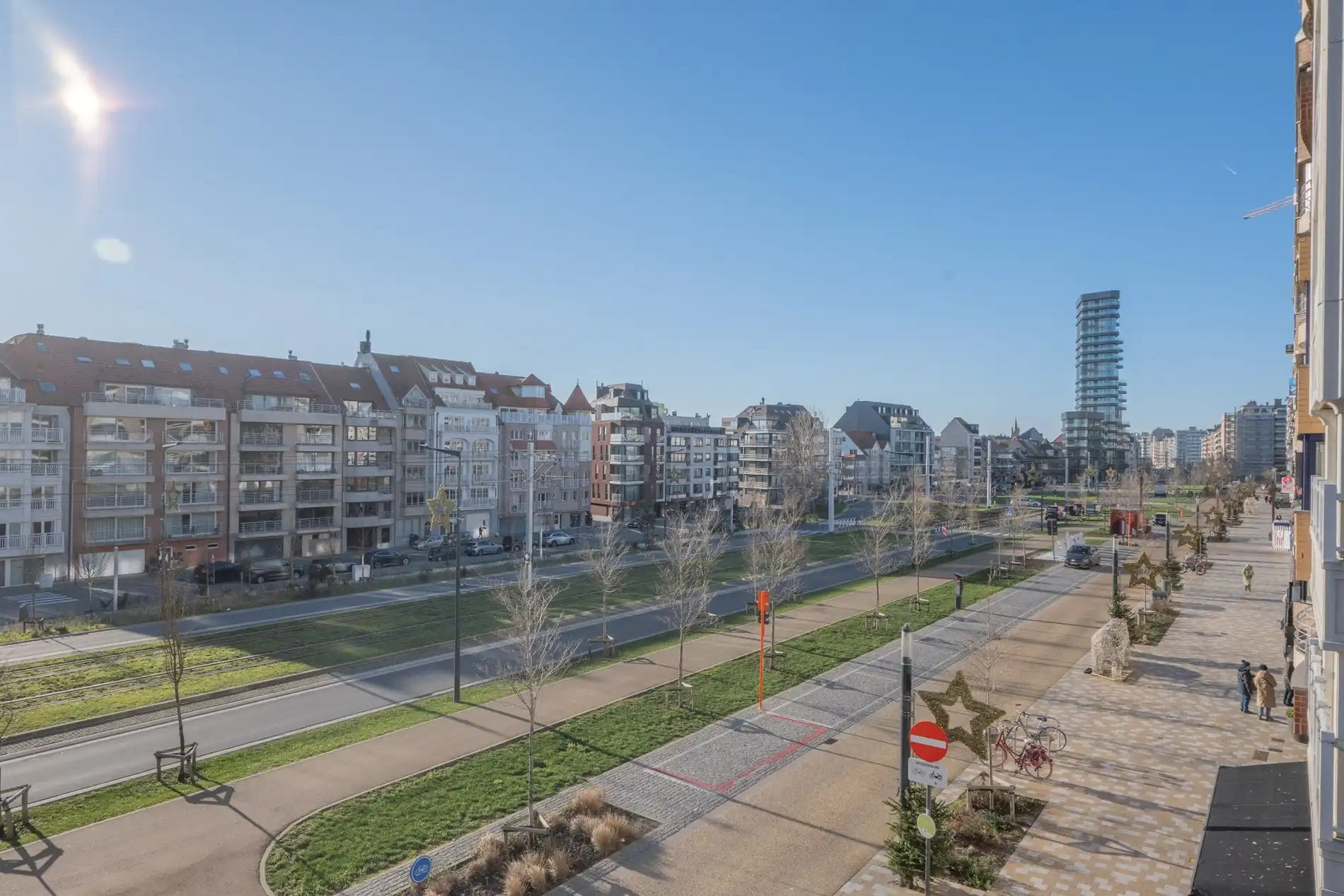 Schitterend hoekappartement met open zichten te Heist foto 3