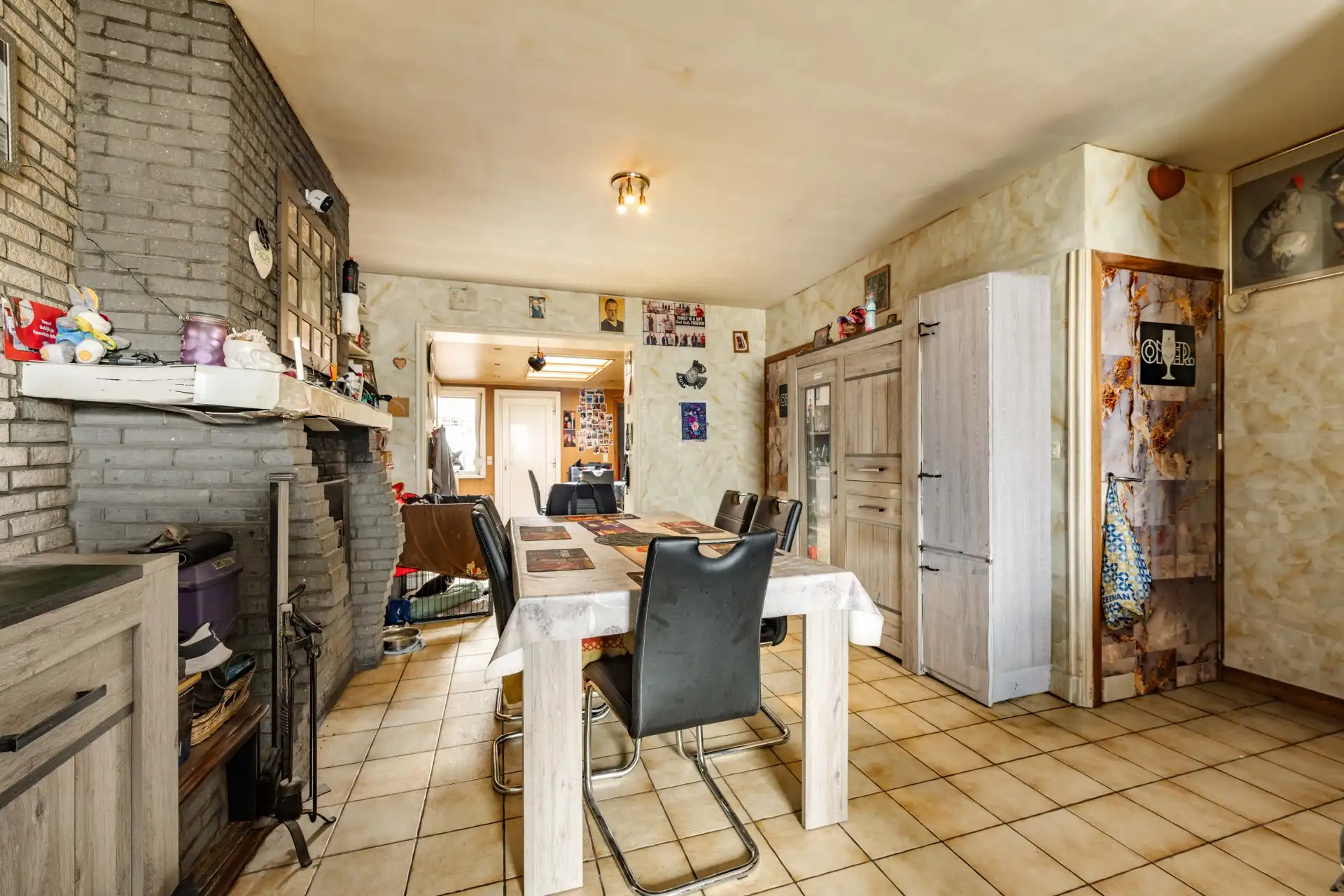 Charmevolle te renoveren woning met 3 slaapkamers en tuin op perceel van 405 m² te koop in Aalbeke foto 5