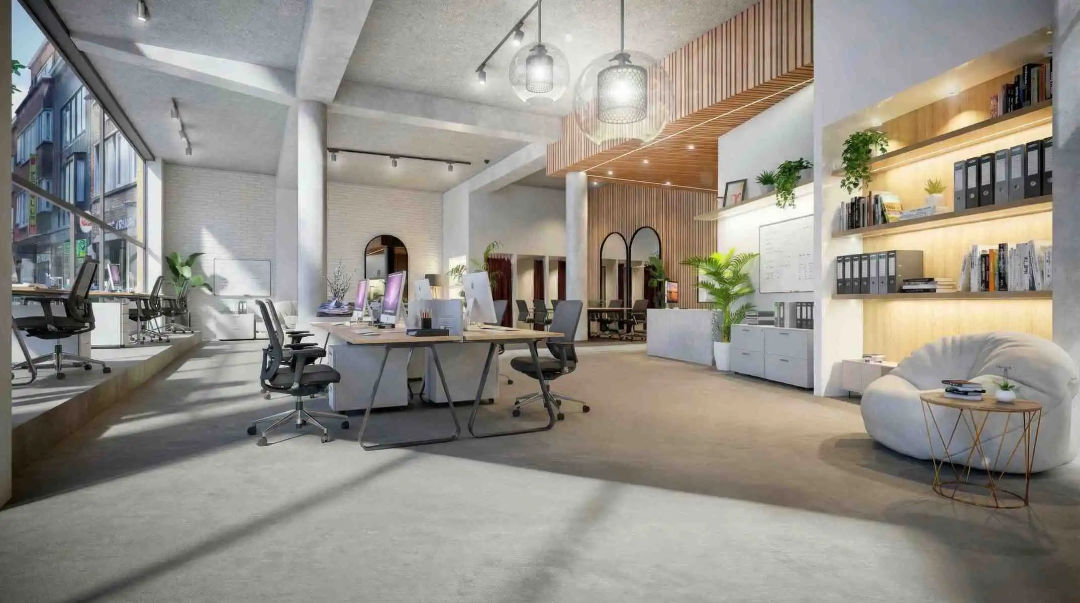 Commercieel Gelijkvloers in het hart van Aalst foto 3