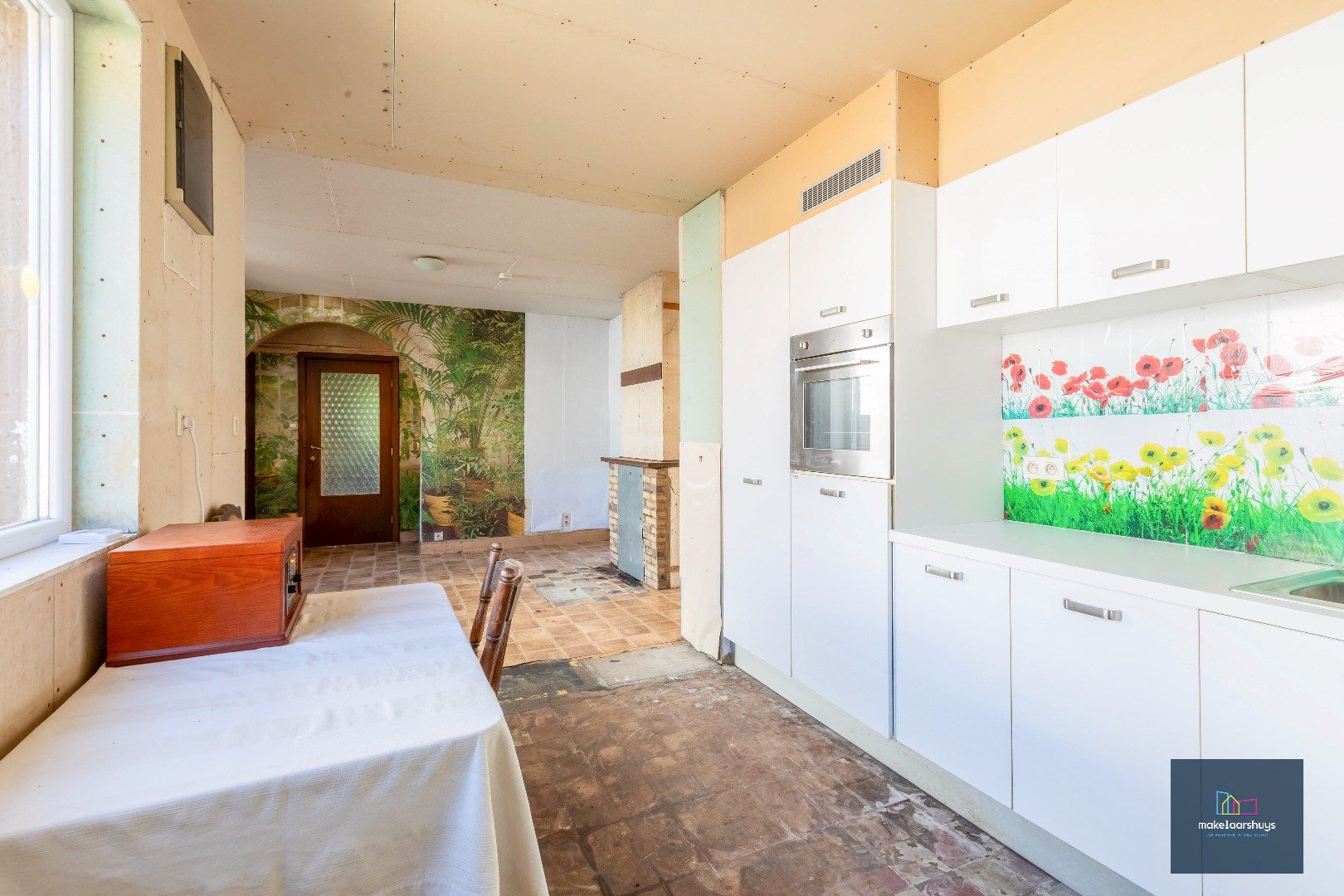 Residentieel gelegen  te renoveren halfopen bebouwing met tuin  foto 10