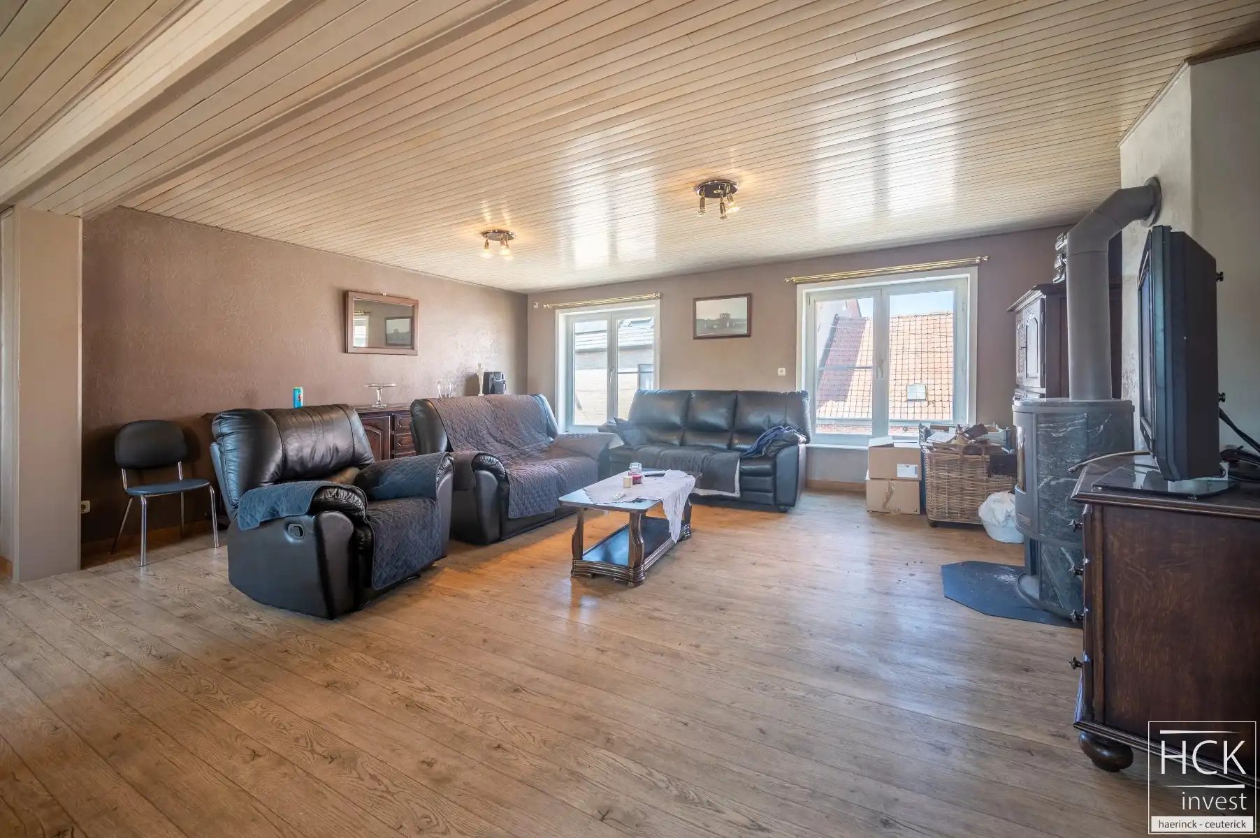 DEINZE - Ultra ruime woning met talrijke mogelijkheden, langsheen de Leie. foto 24