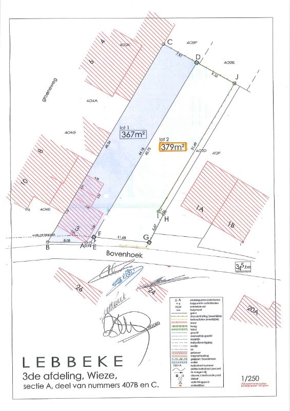 Bouwgrond halfopen bebouwing 379 m² foto 2