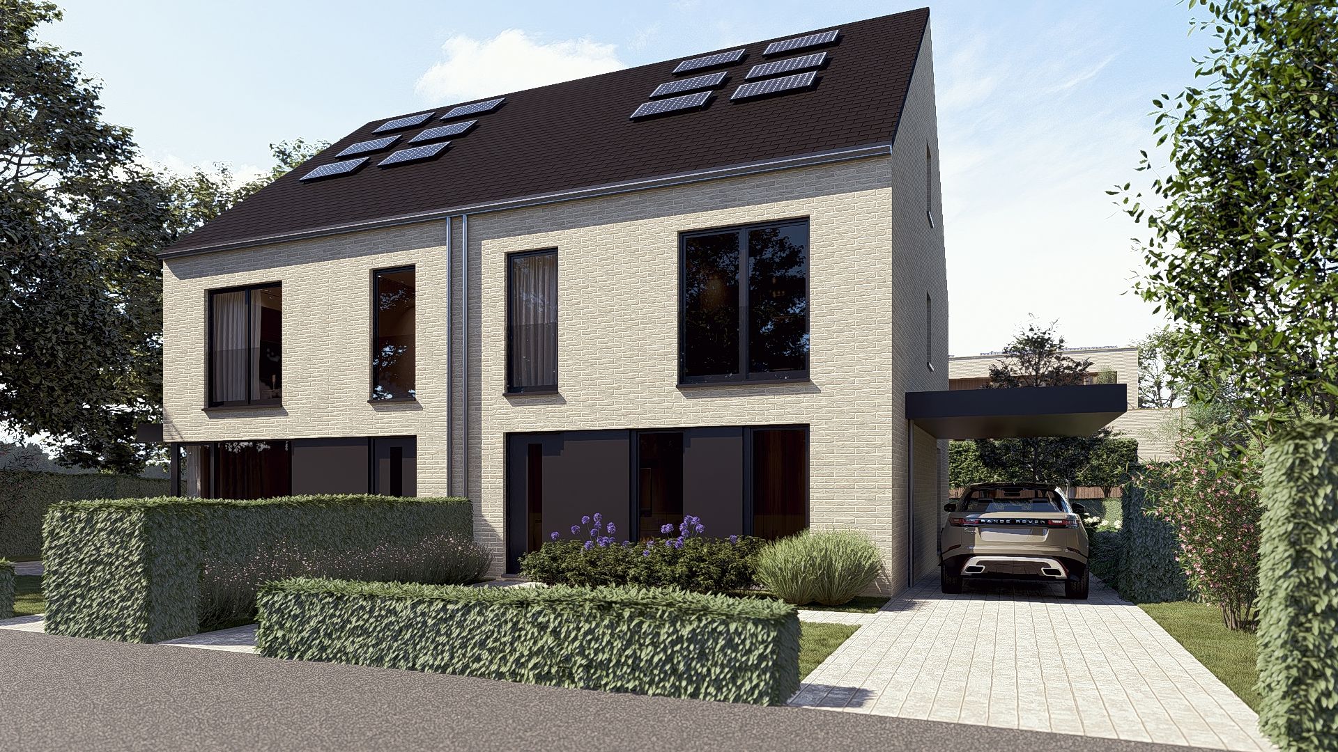 Zeer ruime bij centrum gelegen woning met 4 slpks, carport en tuinberging op ca 435 m². Energie label A+ foto {{pictureIndex}}