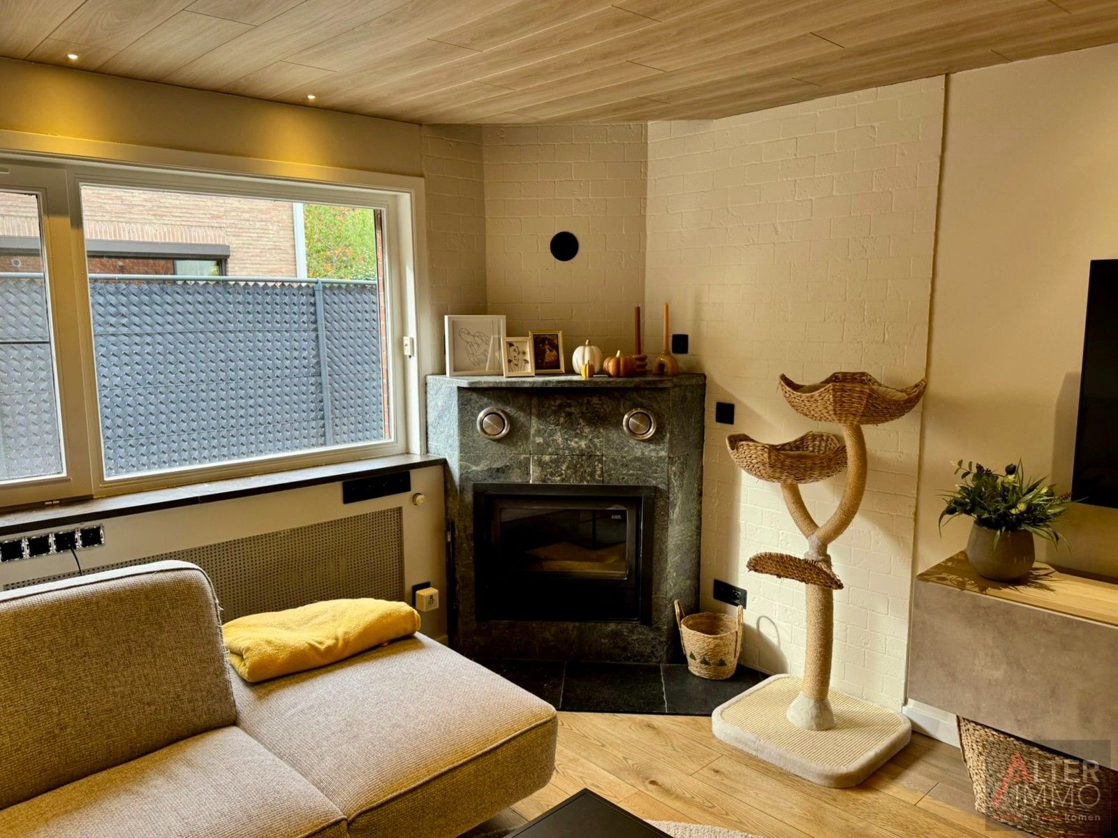 Halfvrijstaande woning, 3 slaapkamers op perceel van 8a 46ca met ruime loods en 3 garages! foto 4