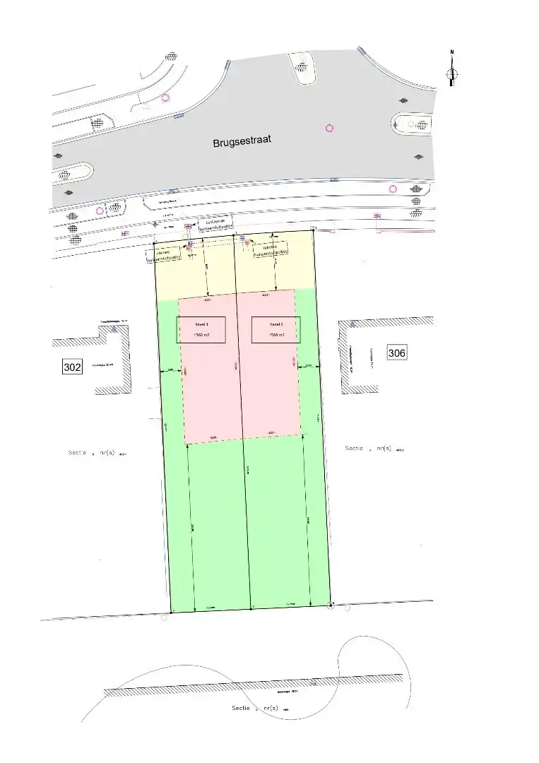 Perceel bouwgrond van 563 m² te Zedelgem foto {{pictureIndex}}