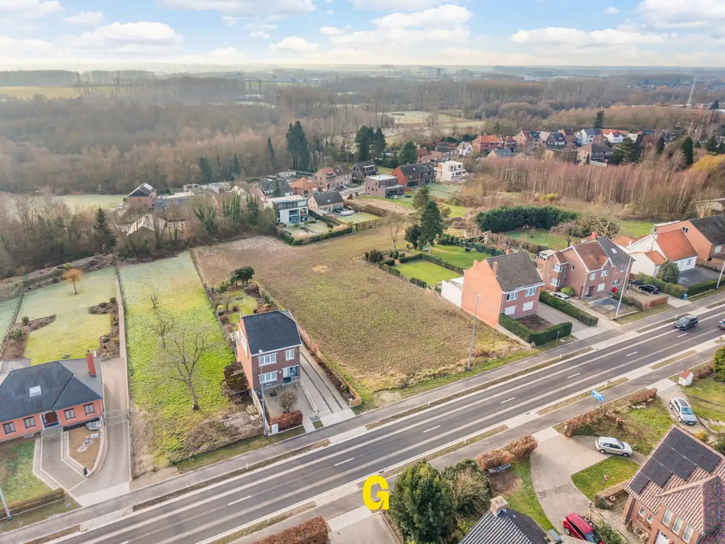 Projectgrond op 42a 34ca met mogelijkheden voor 5 halfopen woningen gelegen aan de Maastrichtersteenweg en Blaarstraat foto 4