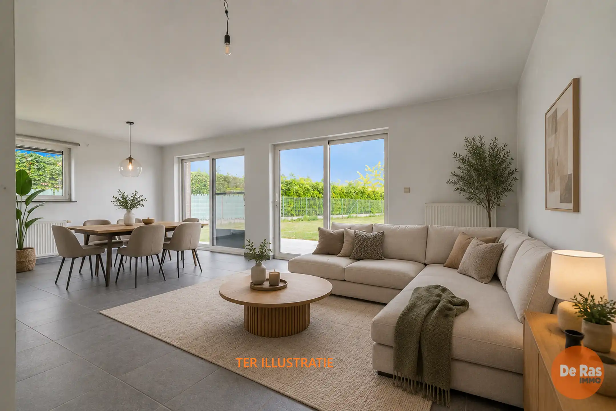 HERZELE - Prachtig gelijkvloers appartement centrum Herzele foto 3