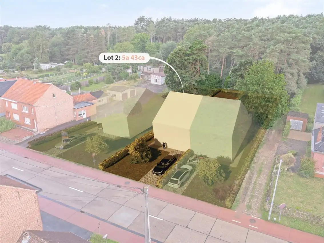 Mooie bouwgrond voor driegevelwoning, grenzend aan bos foto {{pictureIndex}}