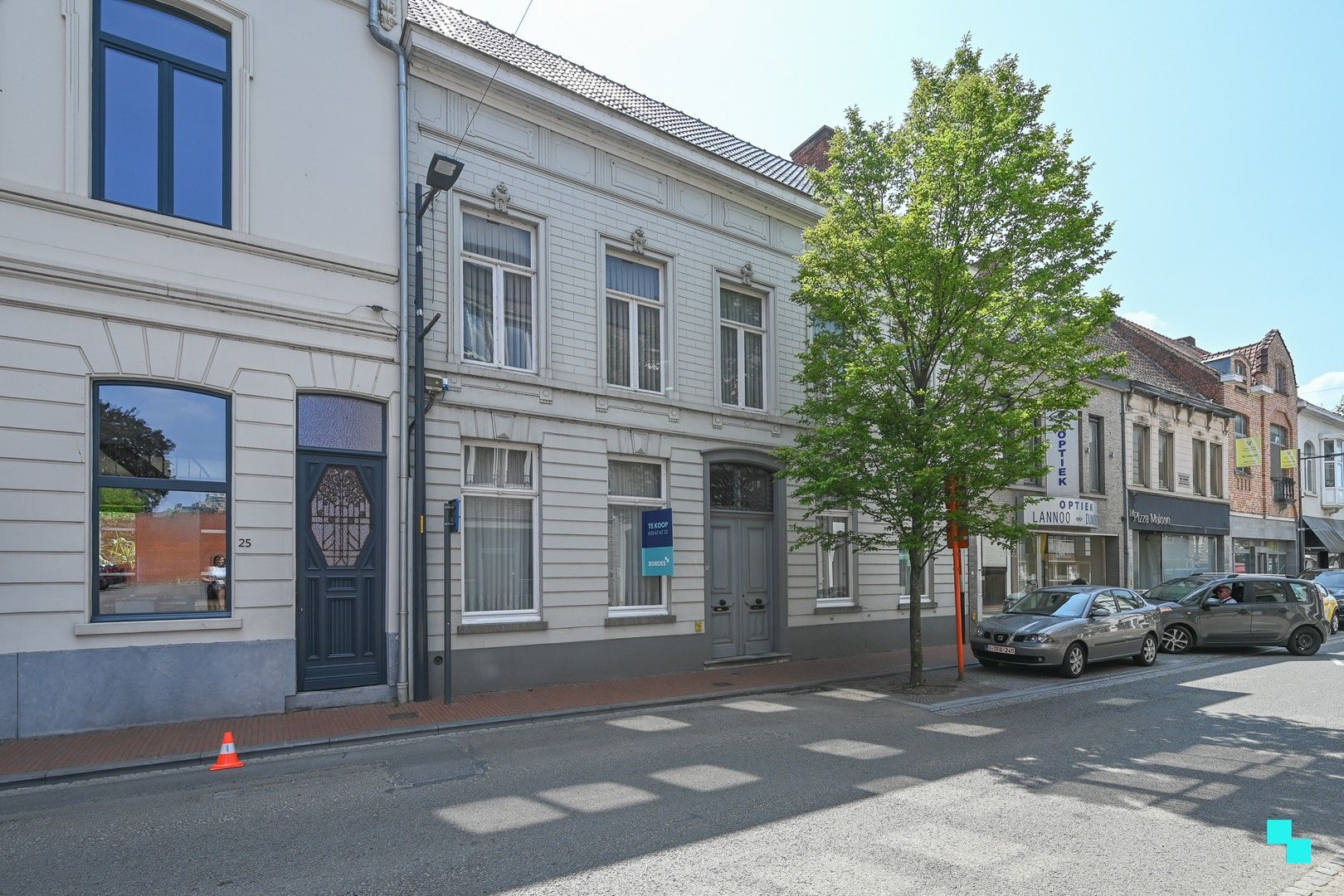 Wonen in erfgoed, zicht op het groen, midden in de stad Izegem. foto 31
