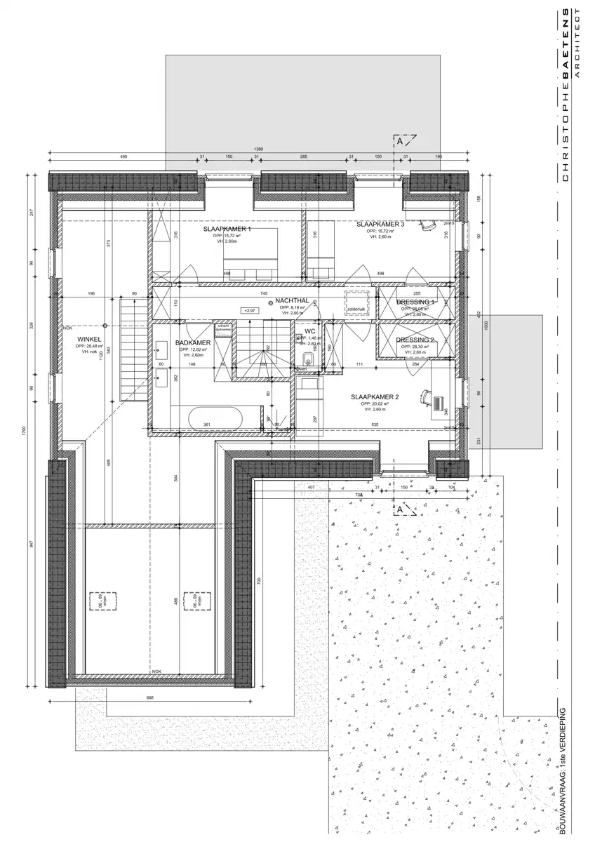 Af te werken ruwbouwwoning met veel mogelijkheden te Lille foto 13