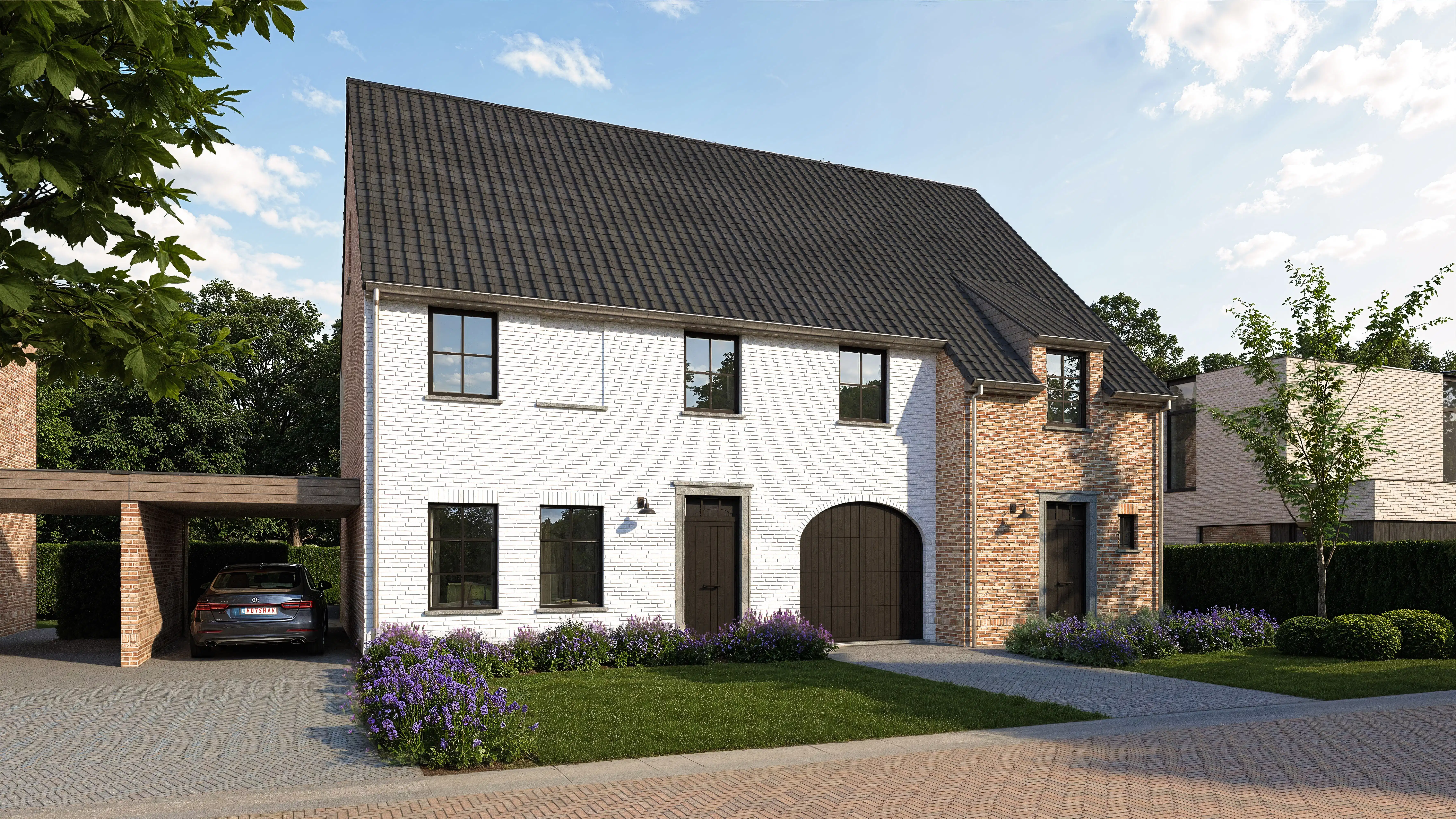 Evergem, Boordekens - landelijke woning met 3 of 4 slk foto {{pictureIndex}}