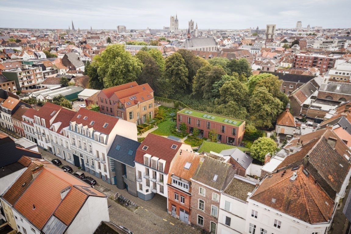 Gelijkvloers appartement met terras en privétuin in Prinsenhof, Gent foto 4