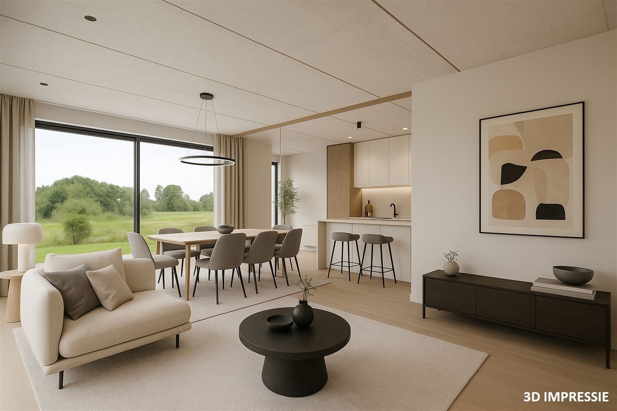 Verrassend ruime nieuwbouwwoning, winddicht opgeleverd, te Onze-Lieve-Vrouw-Waver foto 3